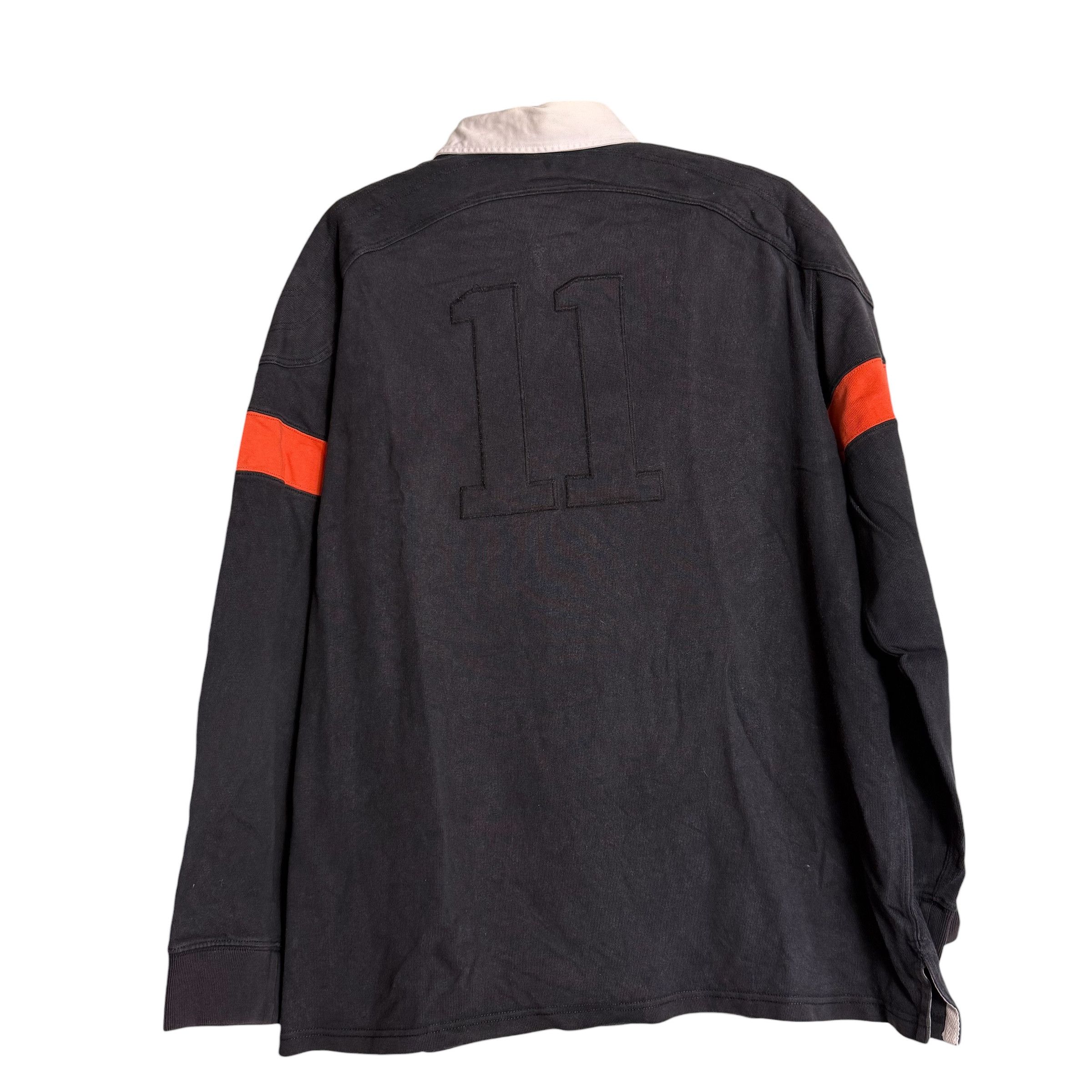 Polo Ralph Lauren 🔥RARE🔥Vintage Polo Ralph Lauren #11 L/Sleeve Rugby Shirt Size US XL / EU 56 / 4 - 3 Thumbnail