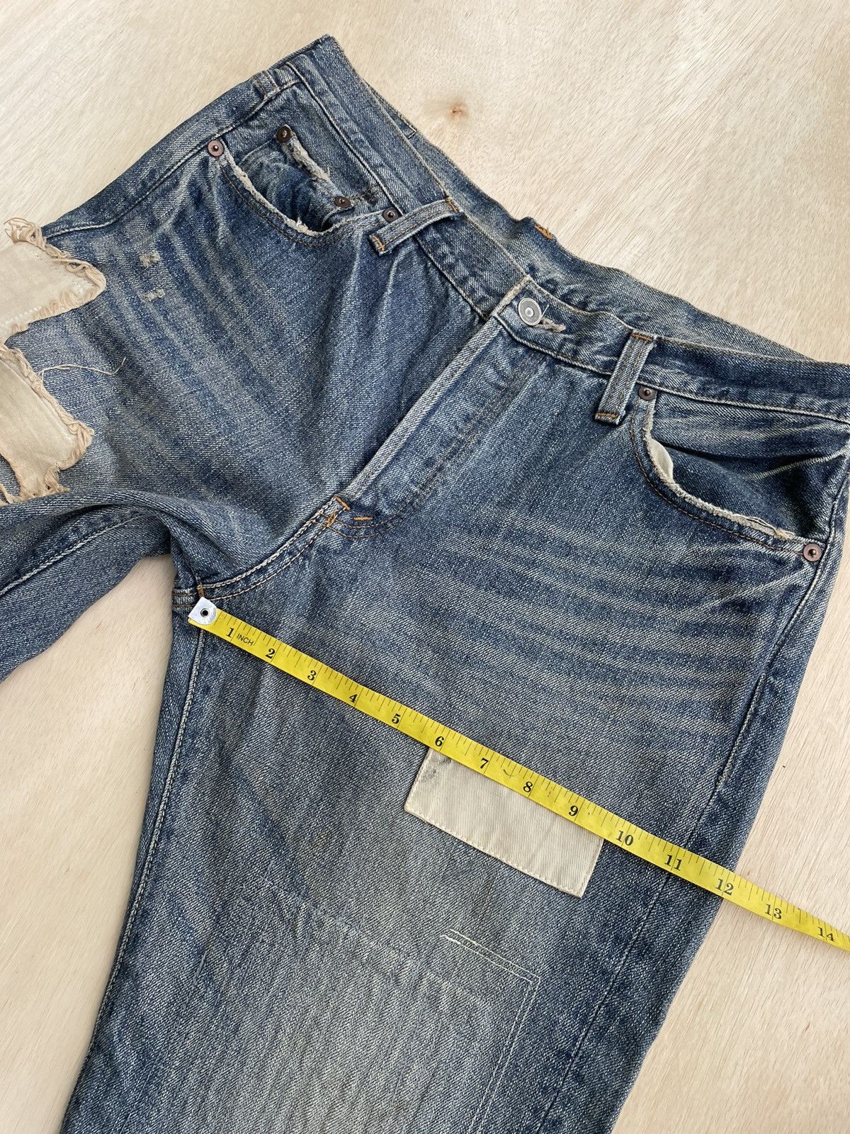 Beauty Beast × Japanese Brand × Vintage Vintage John bull Distressed Denim Jeans Size US 34 / EU 50 - 13 Thumbnail
