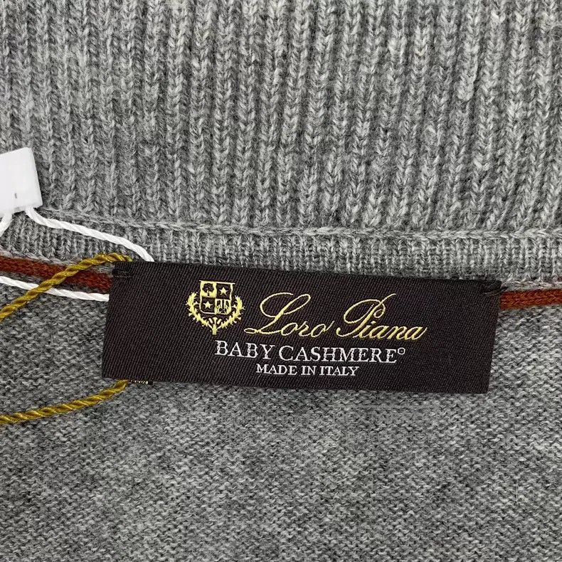 Loro Piana Loro Piana Grey Cashmere Hooded Zip-up Long Sleeve Sweatsh Size L / US 10 / IT 46 - 5 Thumbnail