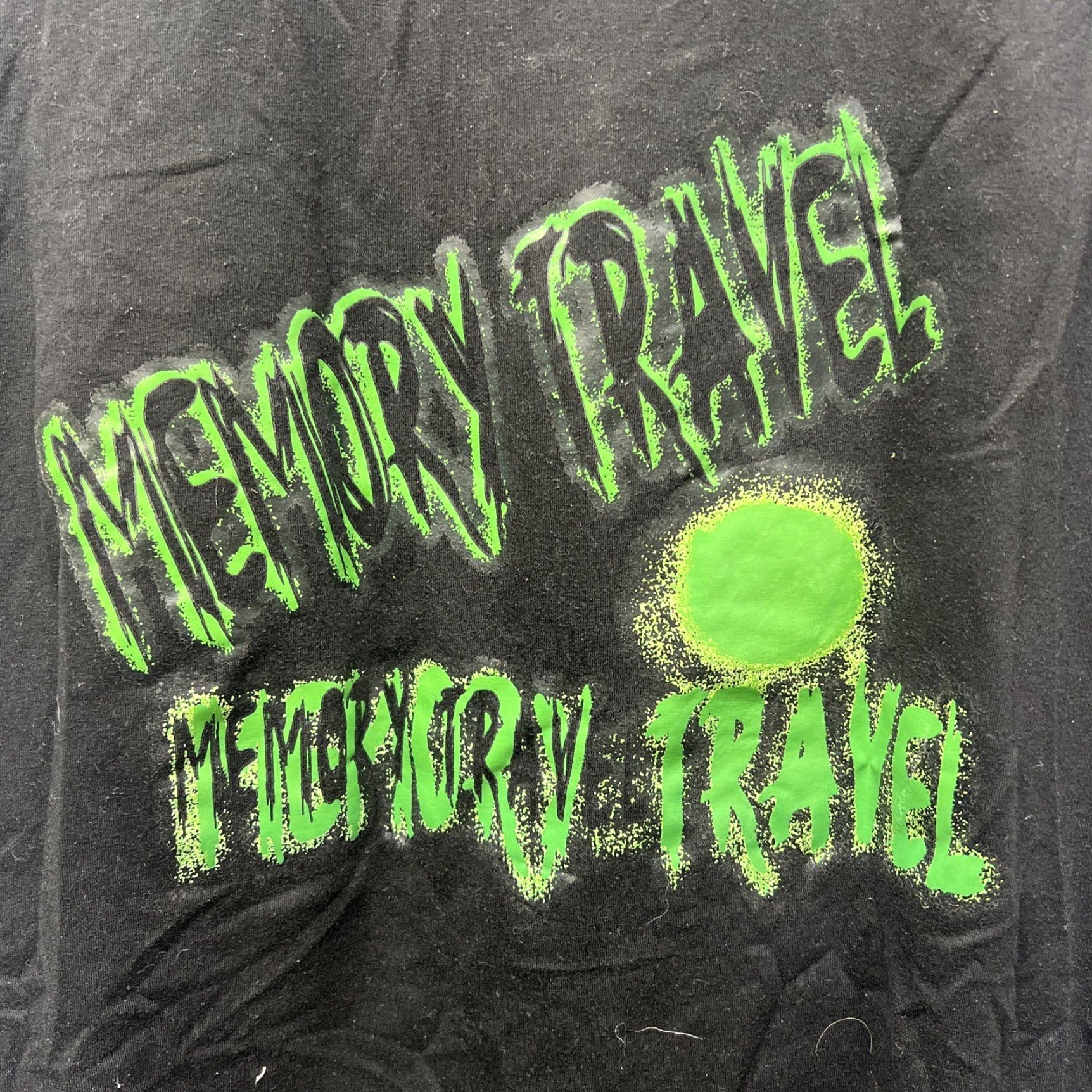 Vintage Memory Travel T-Shirt Mens Size L Black Size US L / EU 52-54 / 3 - 4 Thumbnail