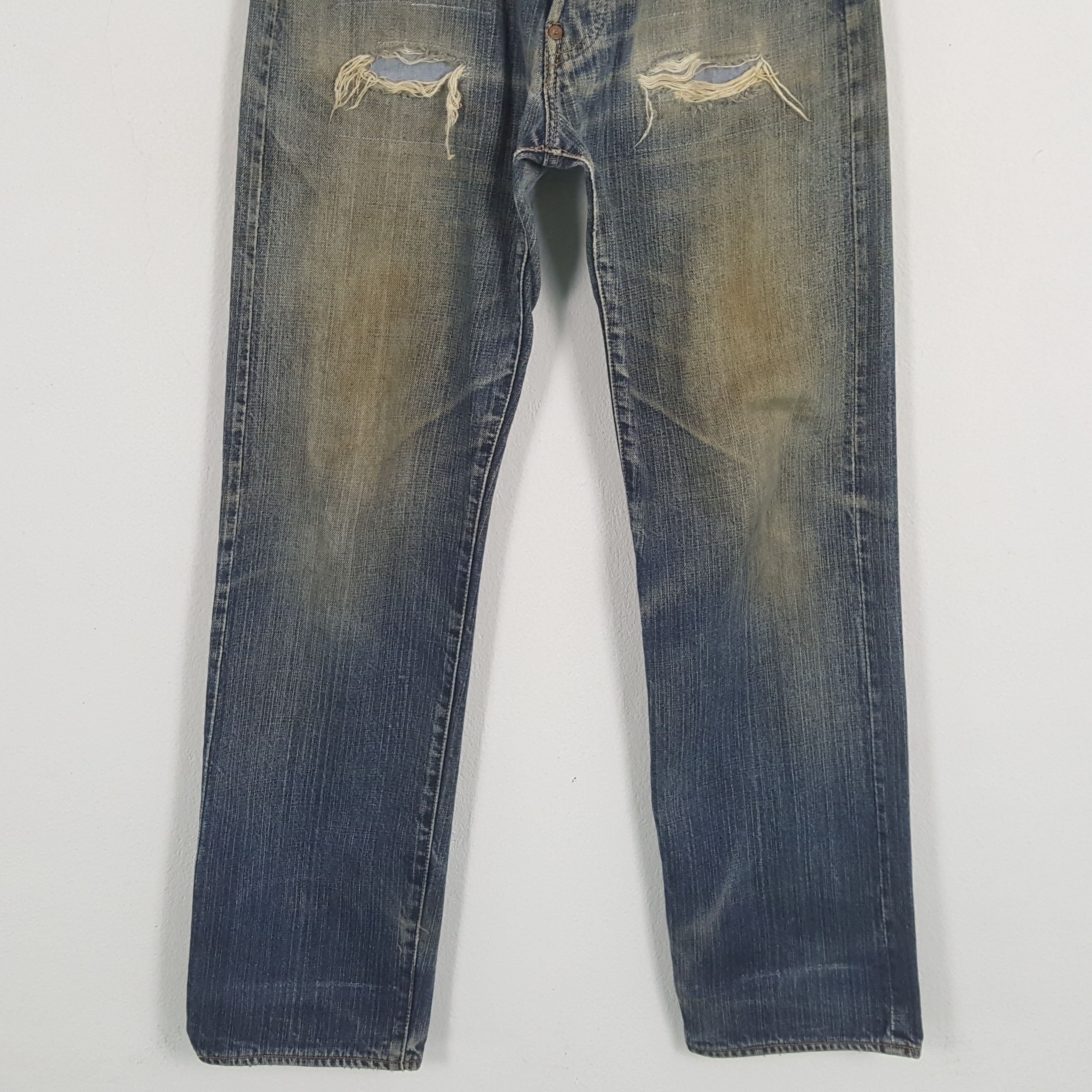 Evisu EVISU x MCDONALD Japanese Brand Custom Daicock Jeans Size US 28 / EU 44 - 6 Thumbnail