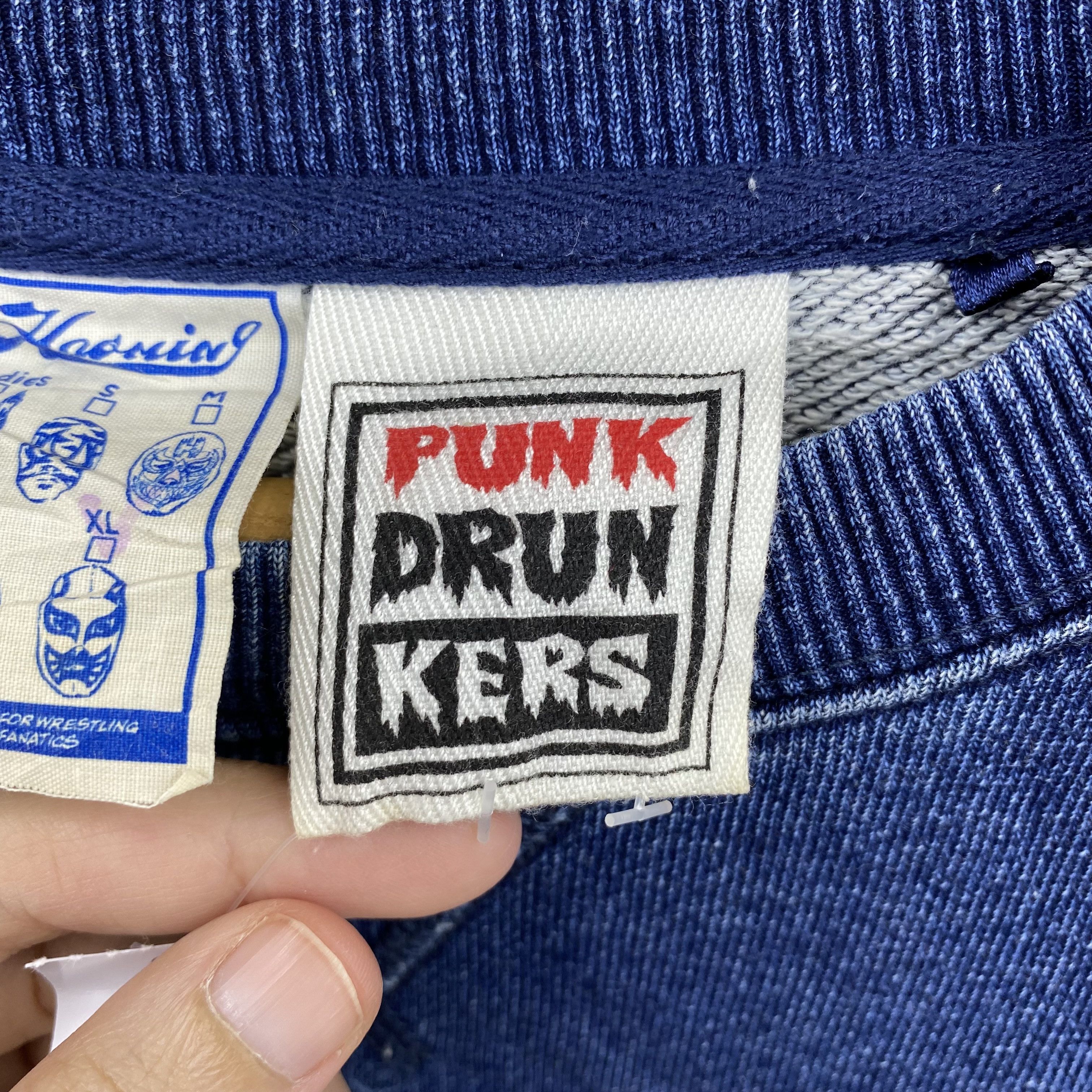 Japanese Brand Vintage Haoming X Punk Drunkers Pullover Graphic Sweatshirt Size US M / EU 48-50 / 2 - 5 Thumbnail
