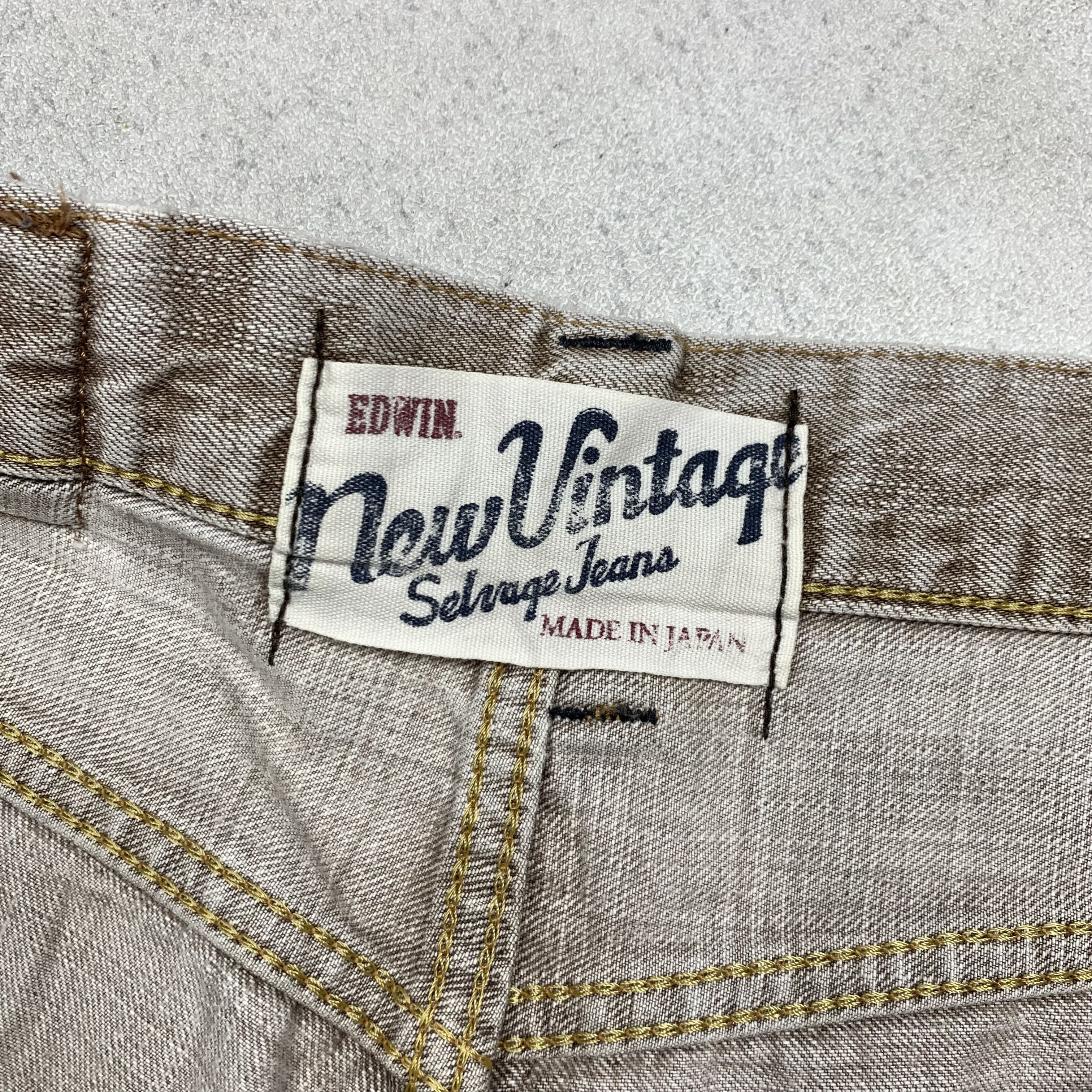 Edwin Vintage Edwin 505V Redline Selvedge Jeans Size US 33 - 13 Thumbnail