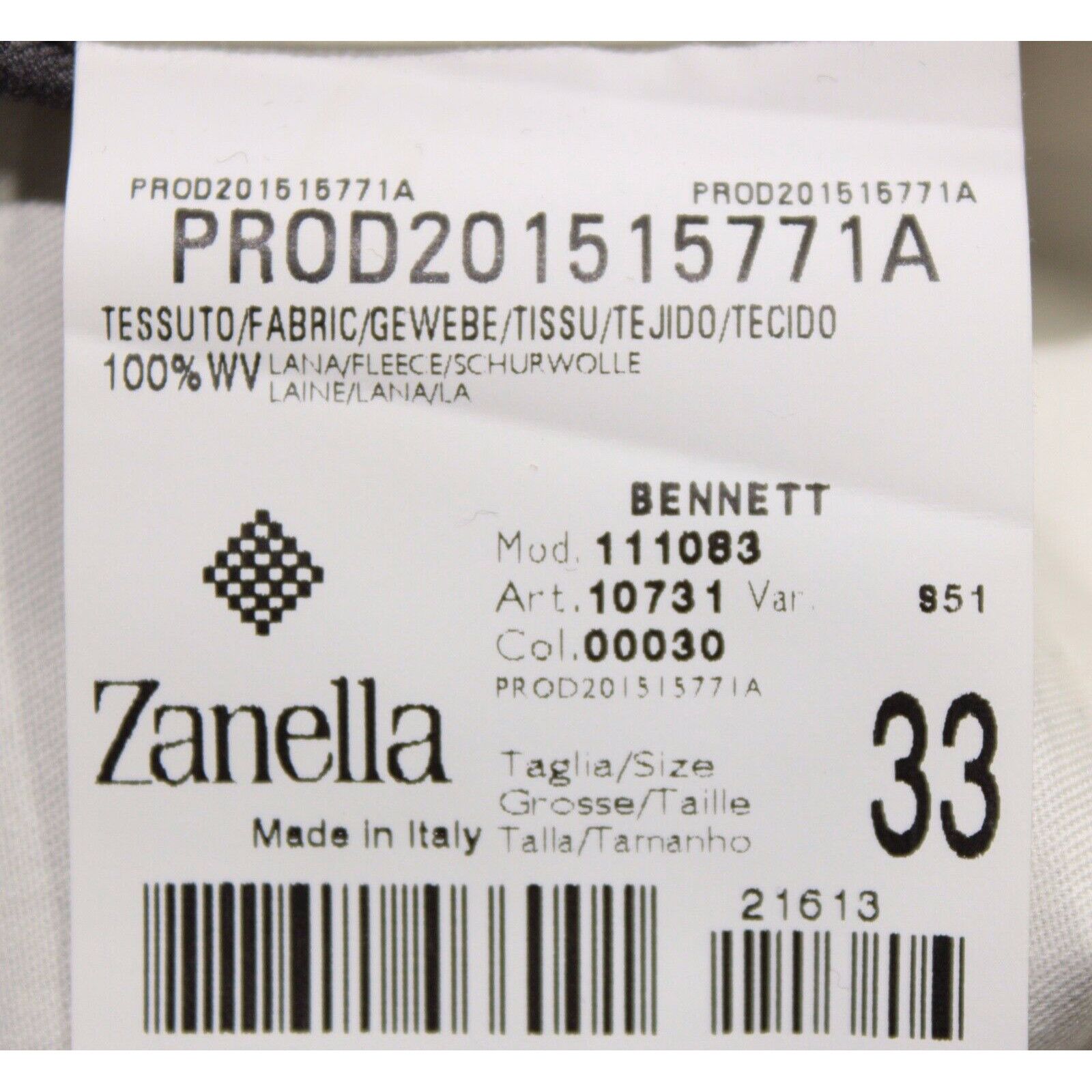 Zanella Zanella New with tags Dress Pants Size 33 US In Gray Size US 33 - 5 Thumbnail