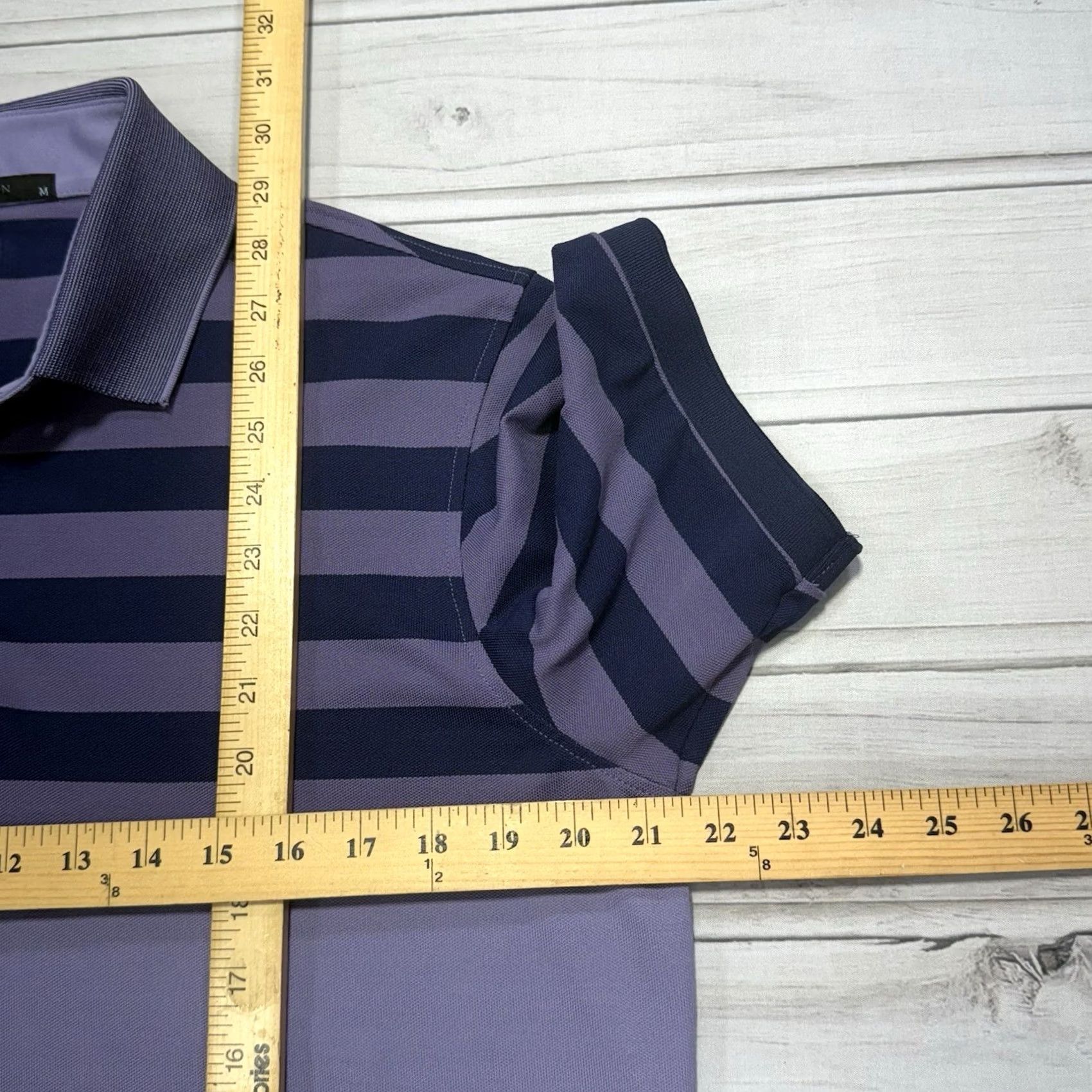 Vintage Greyson Polo Shirt Mens M Purple Striped Wolf Logo Golf Lightweight Stretch Shirt Mens M Purple Striped Wolf Logo Golf Lightweight Stretch Size US M / EU 48-50 / 2 - 6 Thumbnail