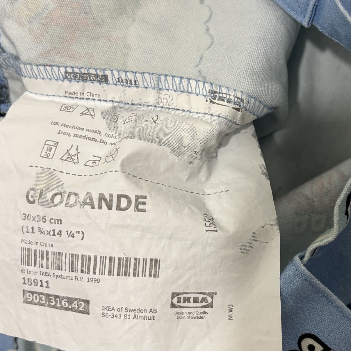 Ikea × Walter Van Beirendonck Walter Van Beirendonck IKEA Glodande Tiger Rare Tote Bag Size ONE SIZE - 4 Thumbnail
