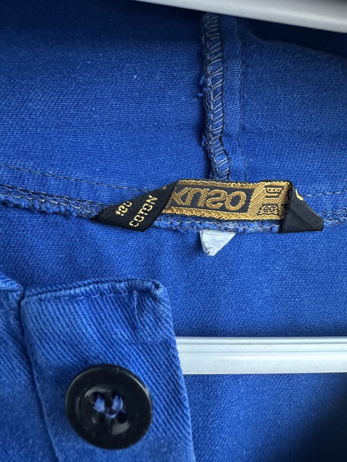 Japan Blue Kuso Japan Blue Smock Hoodie Vintage Oversized Workwear Size US XL / EU 56 / 4 - 5 Thumbnail