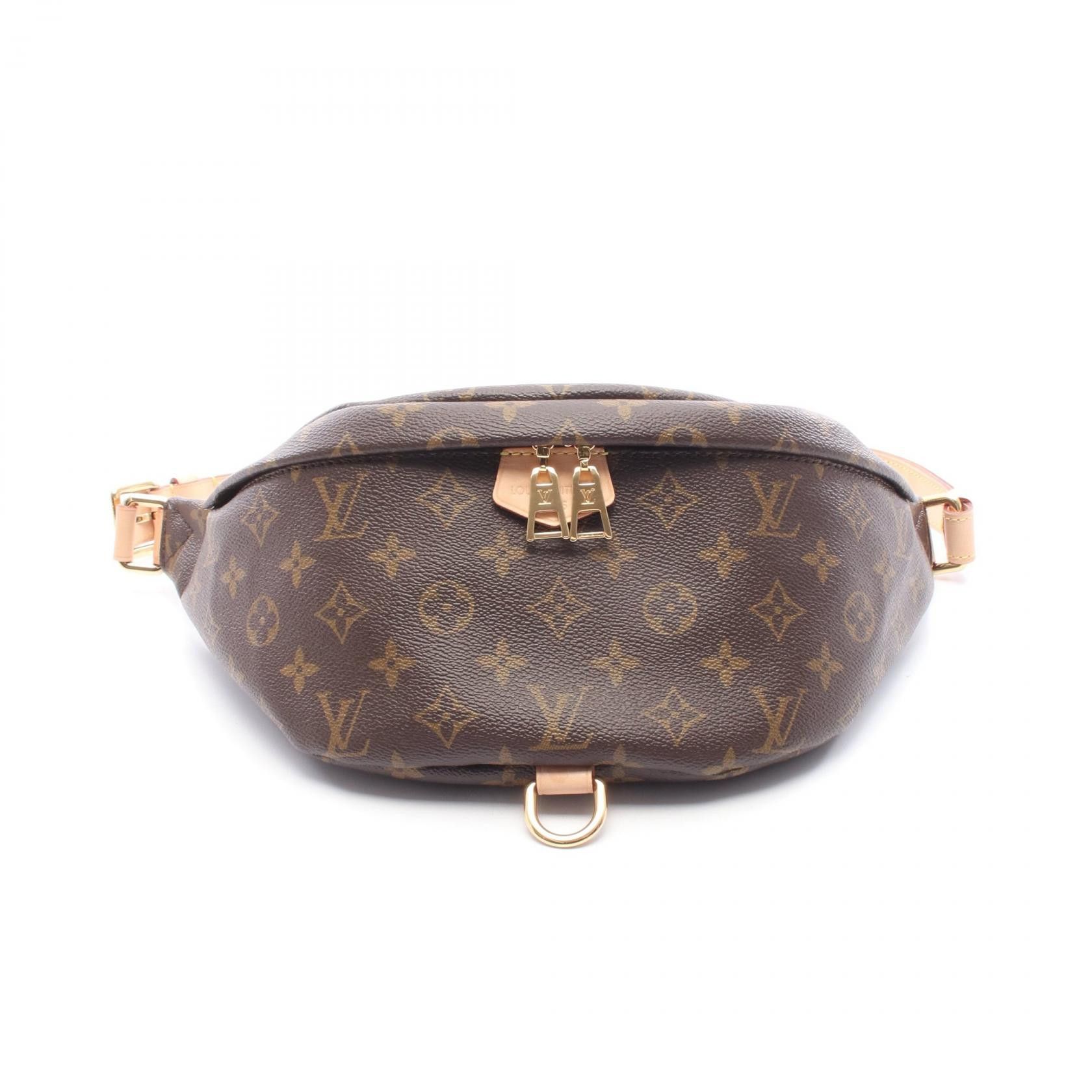 Louis Vuitton Louis Vuitton Louis Vuitton Bumbag Monogram Waist Bag Textile Belt Bag M43644 DUTY FREE for USA Size ONE SIZE - 1 Thumbnail