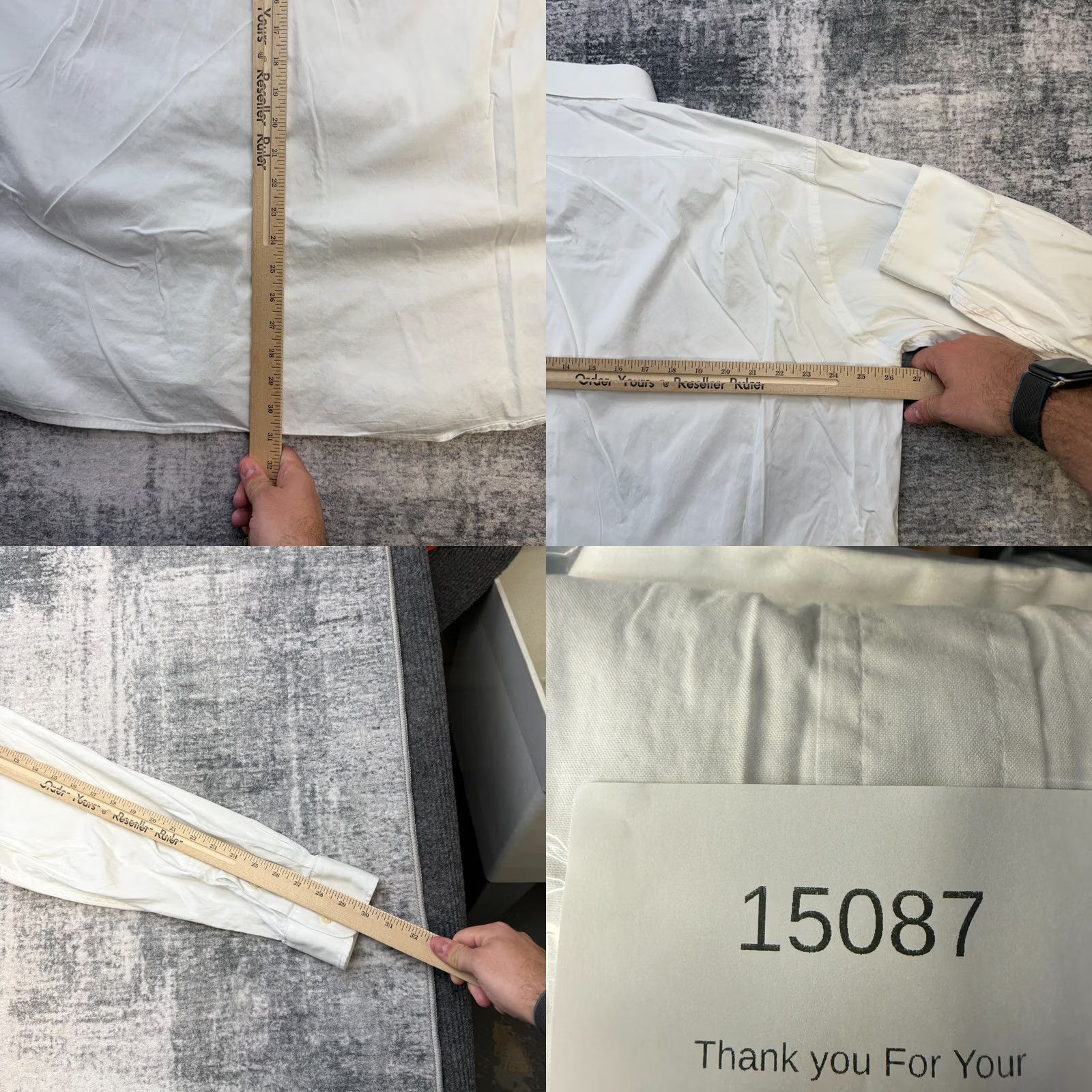 Vintage Gitman Bros Shirt Men 3XL White Pinpoint Cotton Oxford Button Down OCBD USA Made Dress Shirt Mens 3XL White Pinpoint Oxford OCBD Button Down Size US XXL / EU 58 / 5 - 8 Thumbnail