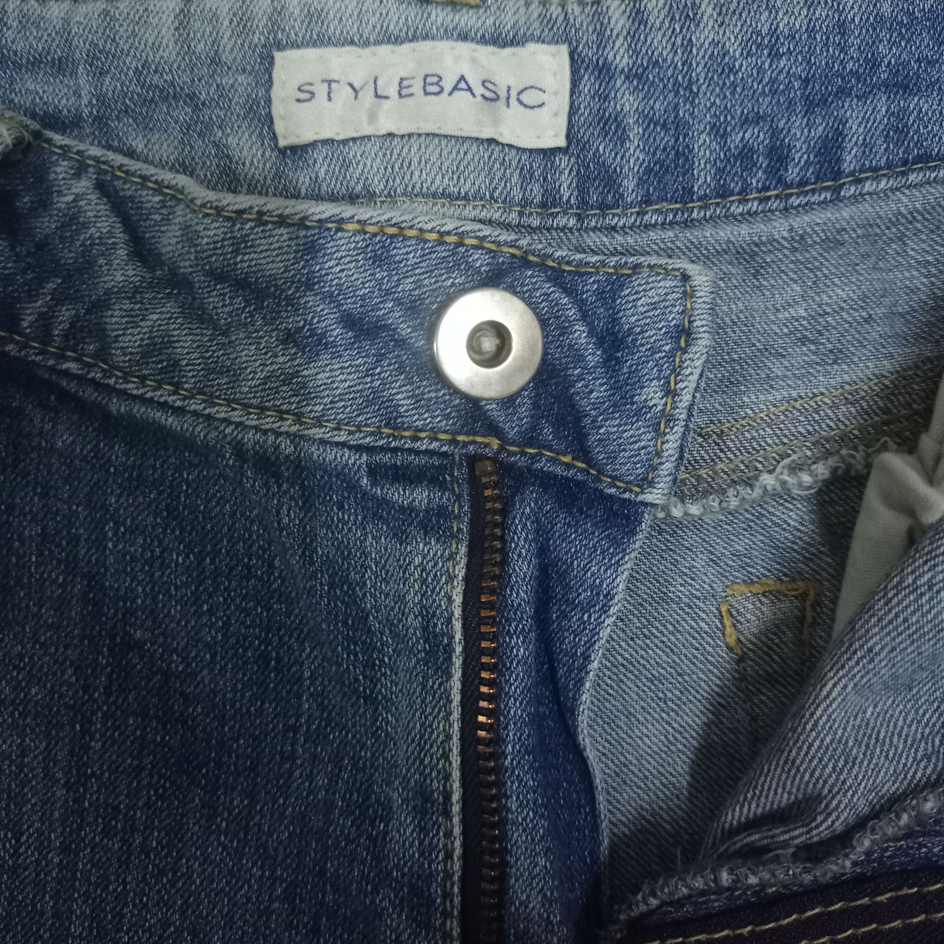 Japanese Brand SALES🔥Vintage Japanese Brand Blue Wash Flare Jeans 29x33 Size 29" - 3 Thumbnail