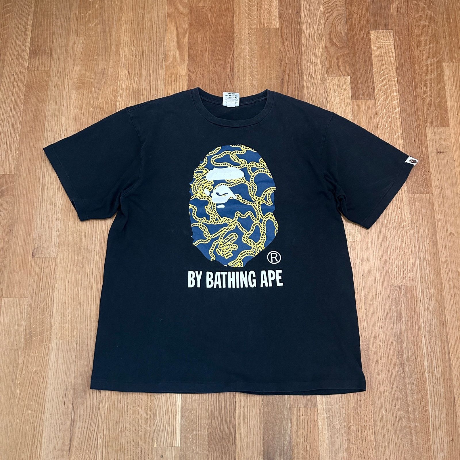 Bape Bape Head Logo Shirt Black Size US XL / EU 56 / 4 - 1 Thumbnail