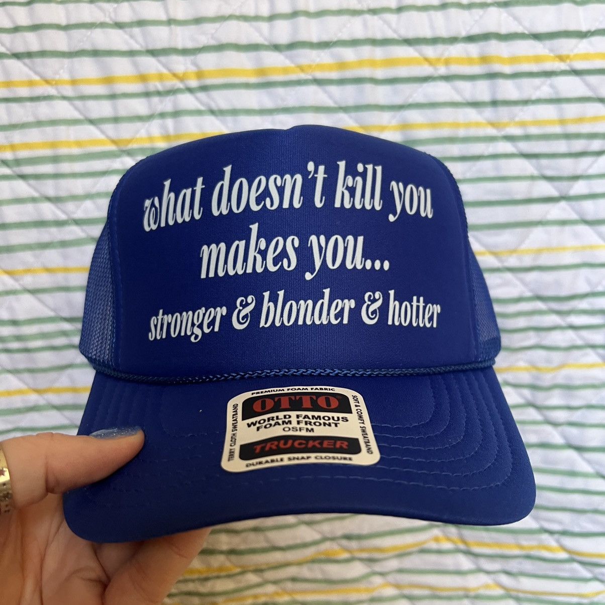 Otto Megan Moroney western trucker hat Size ONE SIZE - 1 Thumbnail