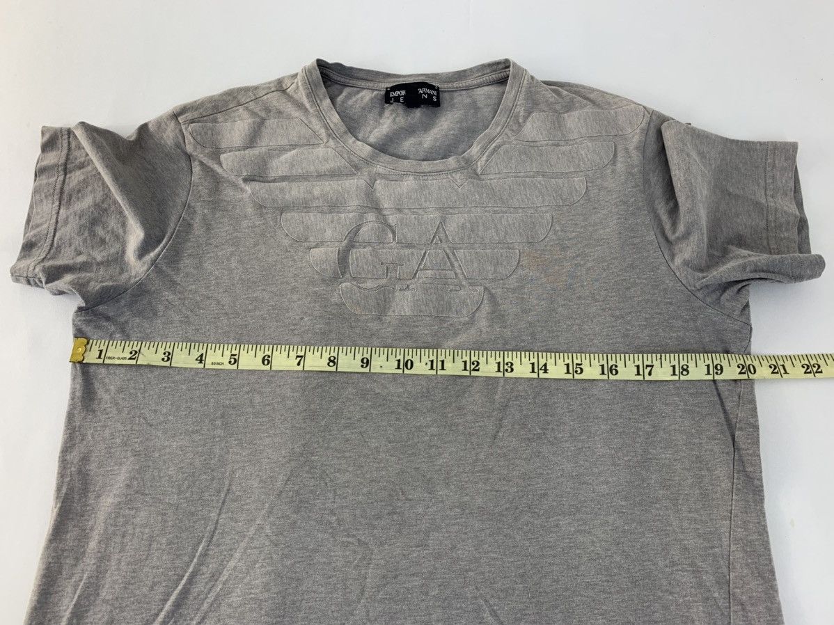 Emporio Armani Emporio Armani Jeans GA Crewneck Big Logo Printed Tee Size US M / EU 48-50 / 2 - 10 Thumbnail