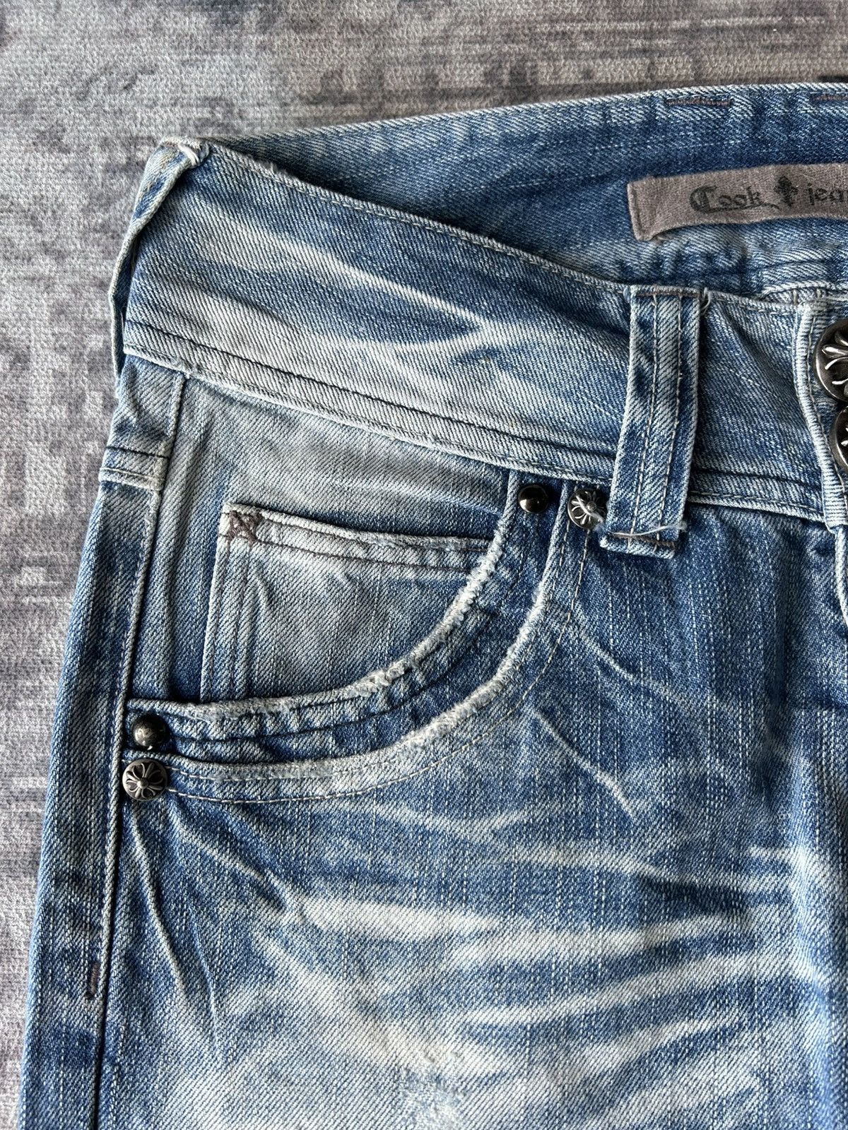 If Six Was Nine Cook & Jeans washed Punk Jeans Size US 30 / EU 46 - 11 Thumbnail