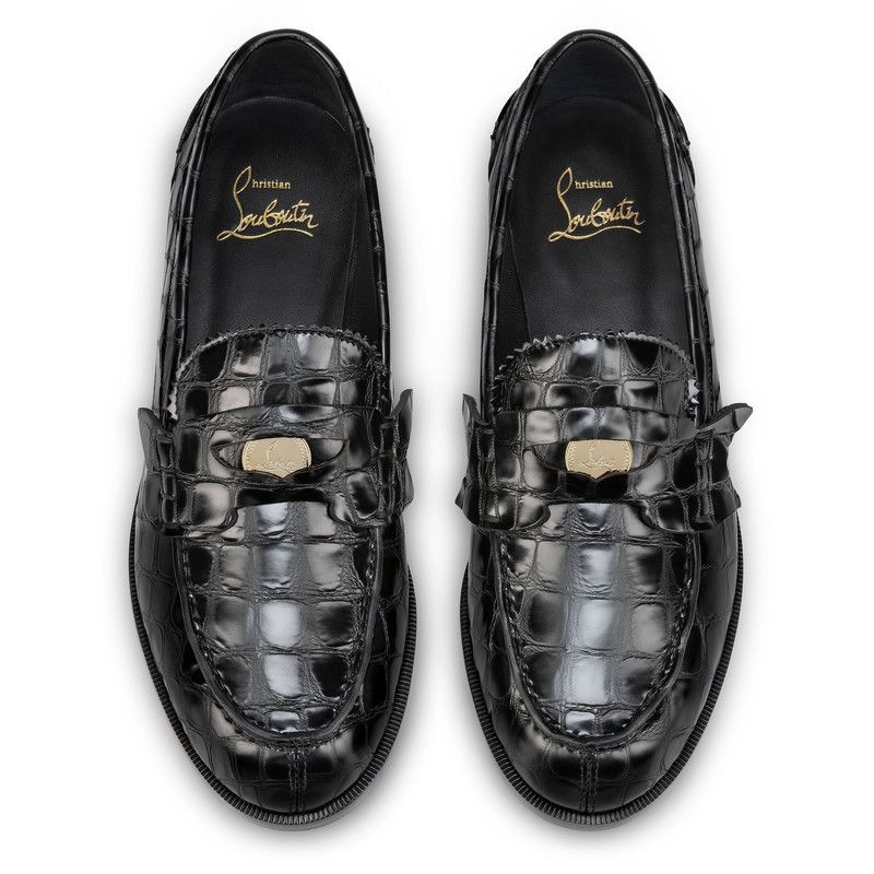 Christian Louboutin o1s1wg110226 Shoes in Black Size US 5 / EU 37 - 3 Thumbnail