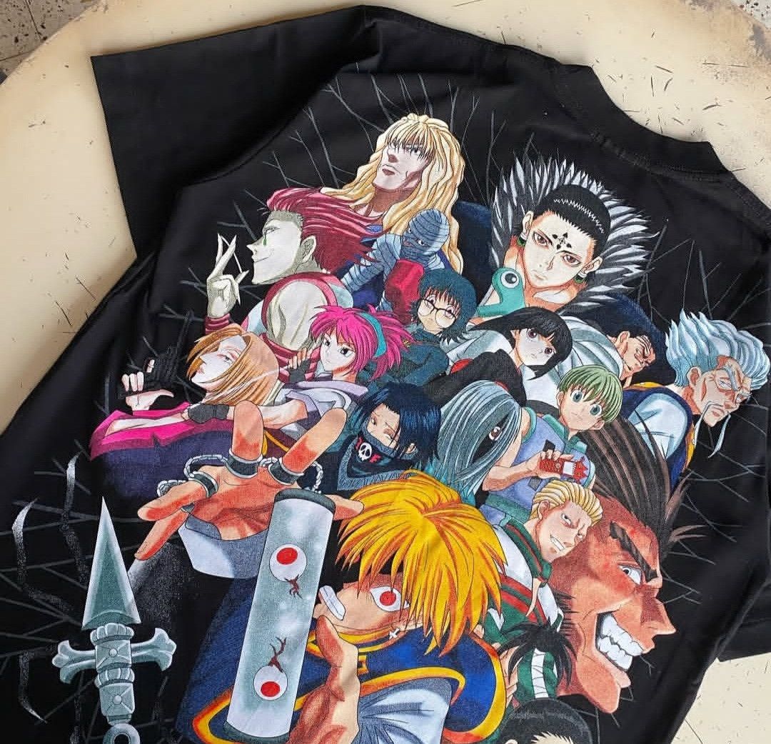 Anime HxH Chrollo Lucifer The Leader Of Genei Ryodan Size US XL / EU 56 / 4 - 2 Thumbnail