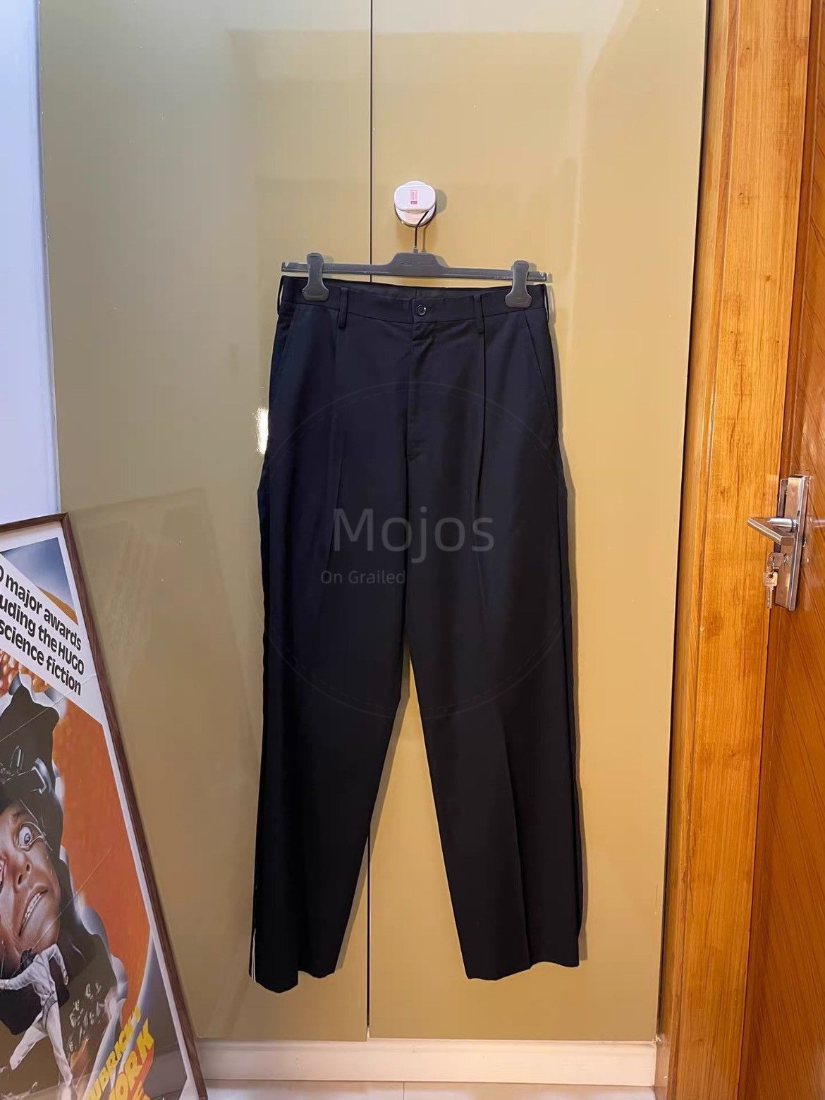 Yohji Yamamoto Sz 3 Yohji Yamamoto Pour Homme 02SS Side Stripes Trousers-2 Size US 32 / EU 48 - 1 Thumbnail