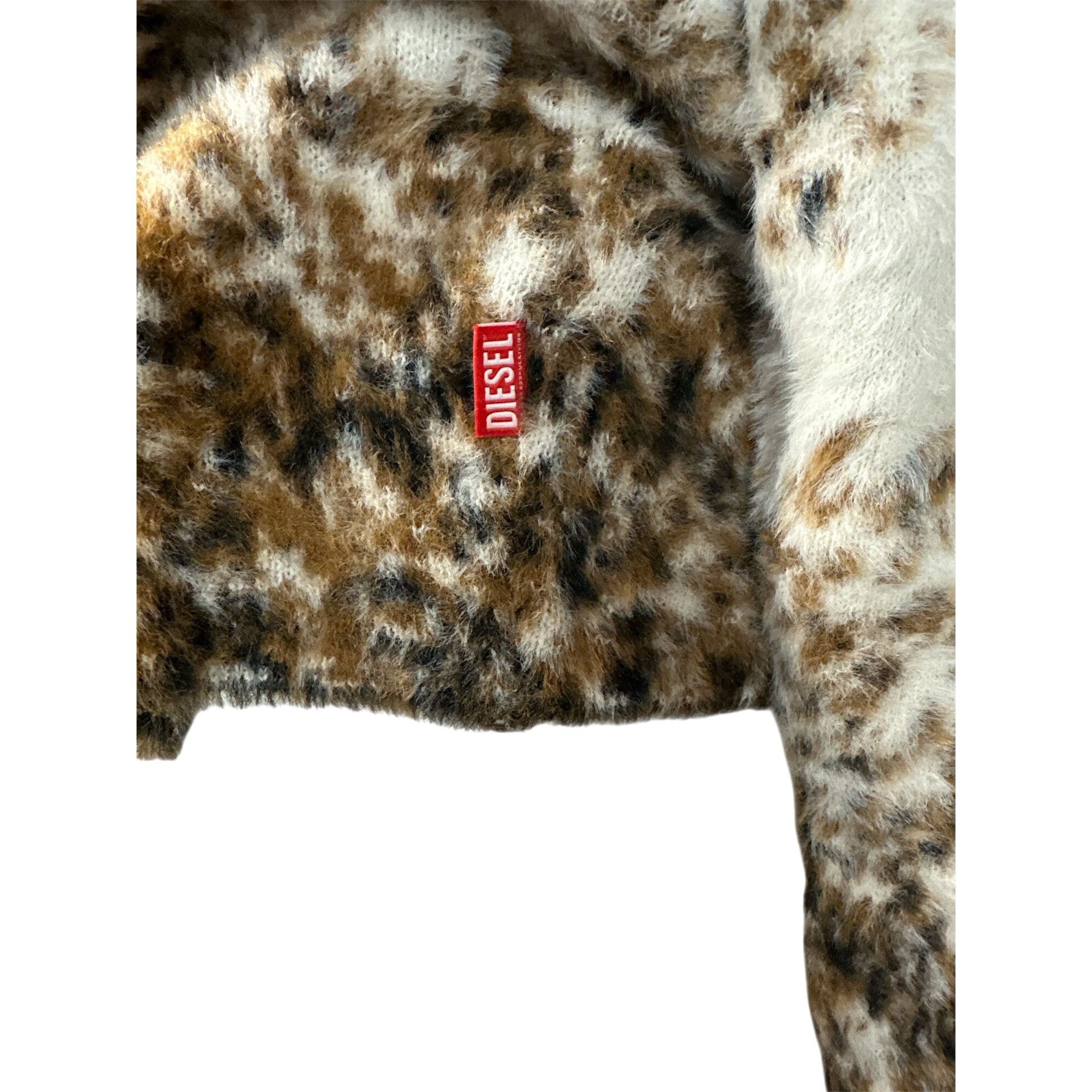Diesel Diesel Itello Sweater in Chocolate Small New Mens Knit Pullo Size US S / EU 44-46 / 1 - 9 Thumbnail