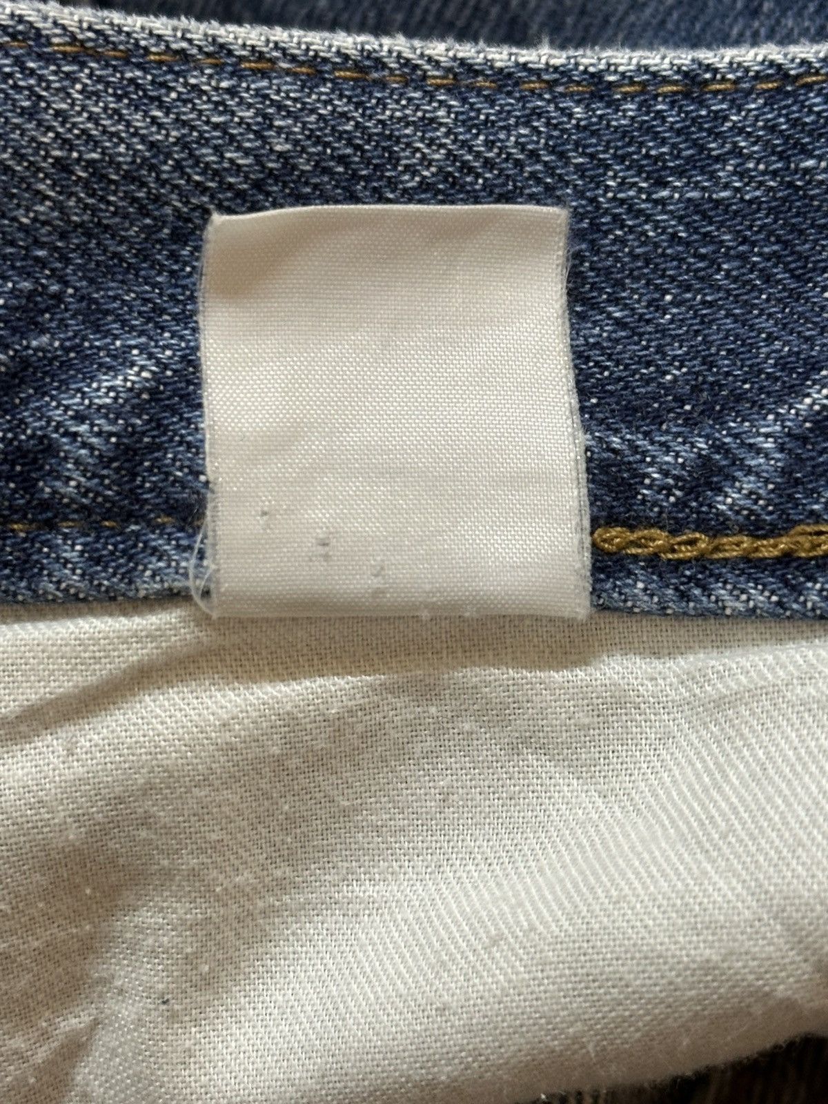 Evisu Vintage Elvis Presley Blue Faded Wash Distress Loose Jeans Size US 32 / EU 48 - 10 Thumbnail
