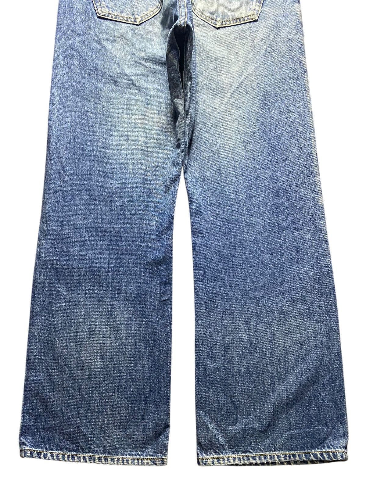 Gap Vintage Gap Denim Blue Wash Distressed Baggy Jeans Size US 30 / EU 46 - 6 Thumbnail