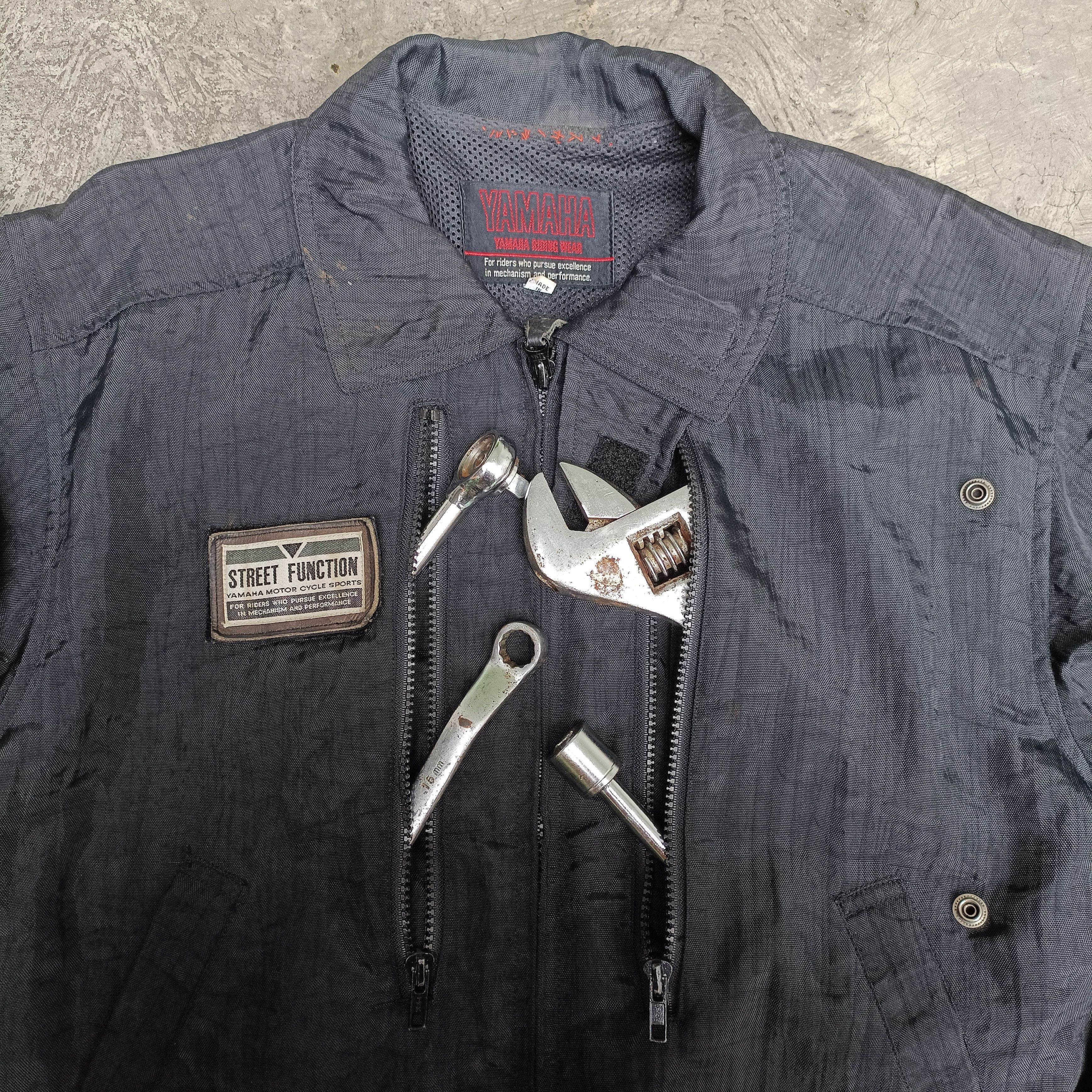 Gear for Sports Vintage 1990 Yamaha street function Jacket motor cycle Size US M / EU 48-50 / 2 - 3 Thumbnail