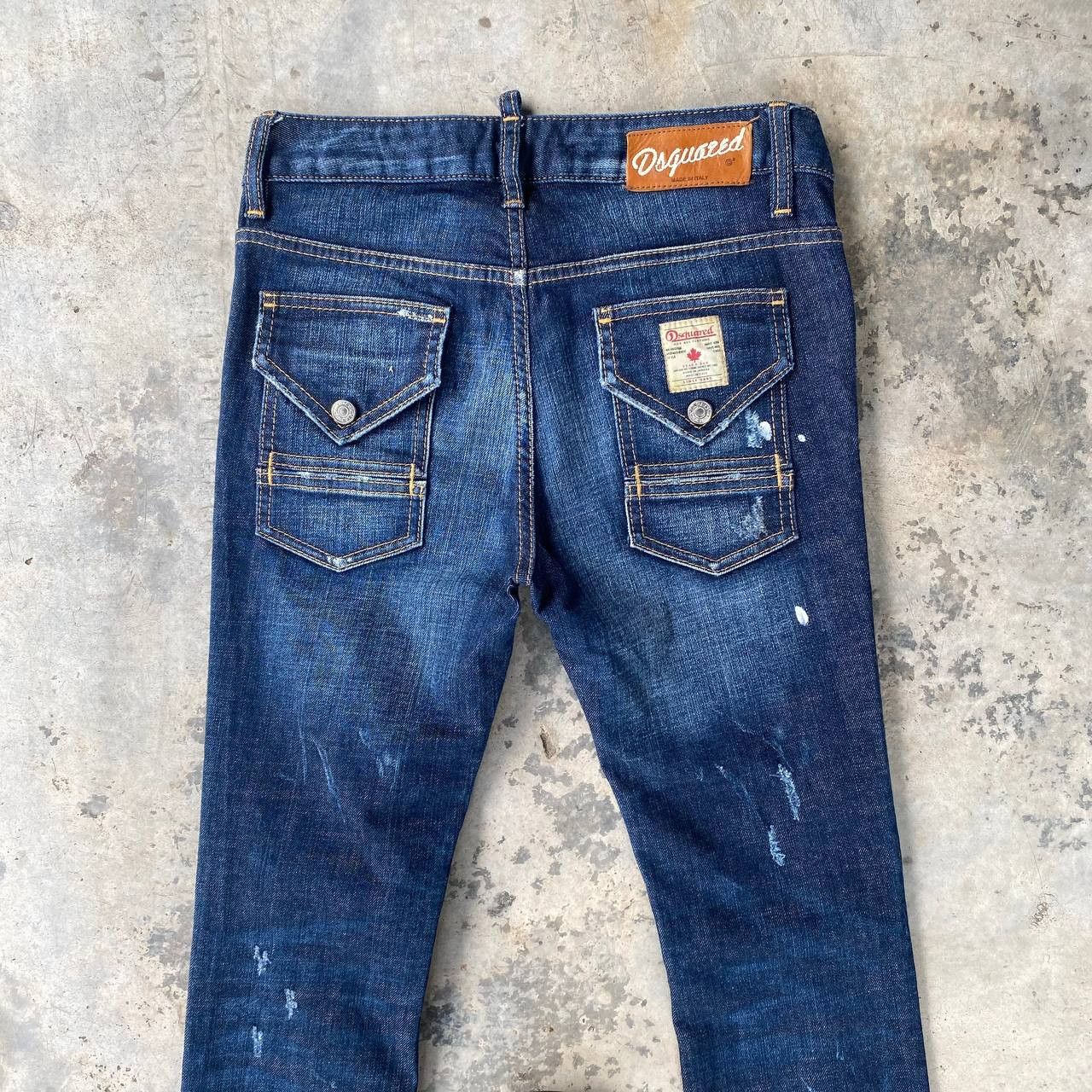 Dsquared2 DSQUARED2 DISTRESSED PAINTED JEAN SIZE 36 MADE IN ITALY Size 30" / US 8 / IT 44 - 10 Thumbnail