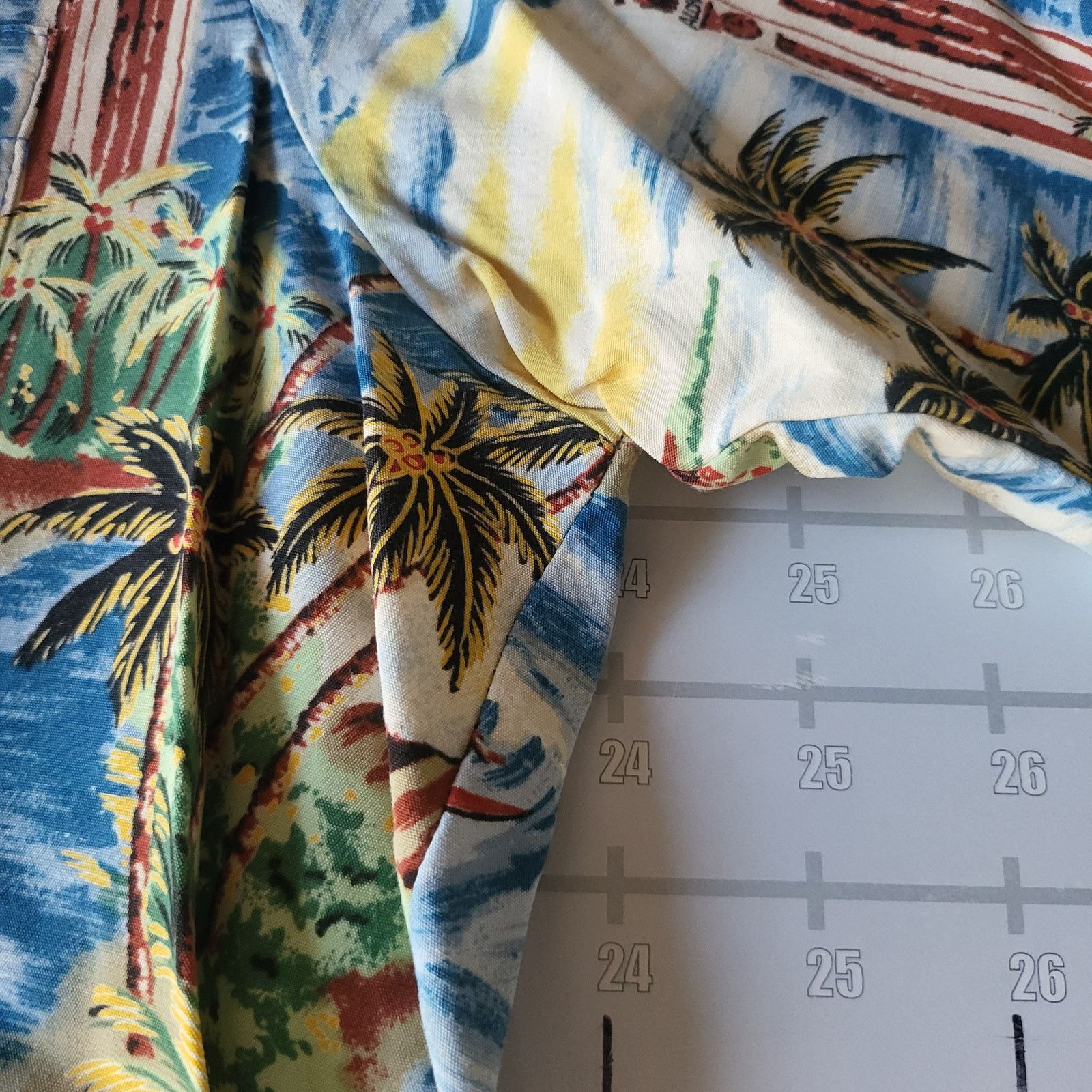 Pineapple Connection Vintage Pineapple Juice Hawaiian Shirt Size L Blue Rayon Size US L / EU 52-54 / 3 - 9 Thumbnail