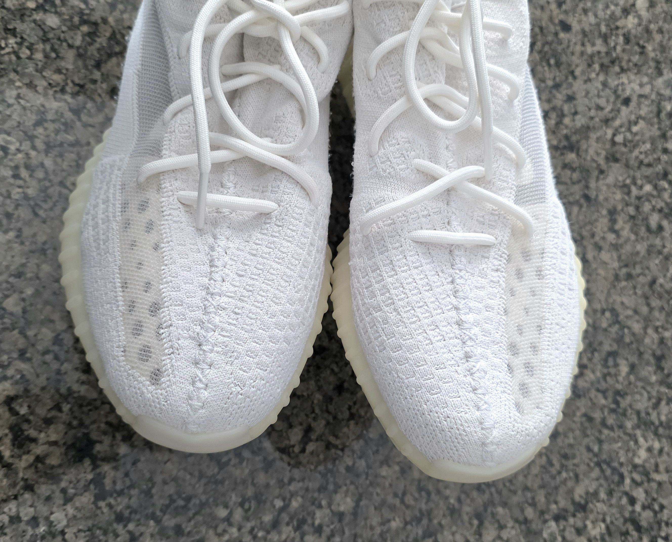 Adidas Adidas Yeezy 350 V2 Bone HQ6316 Size 13.5 Cream Size US 13 / EU 46 - 6 Thumbnail