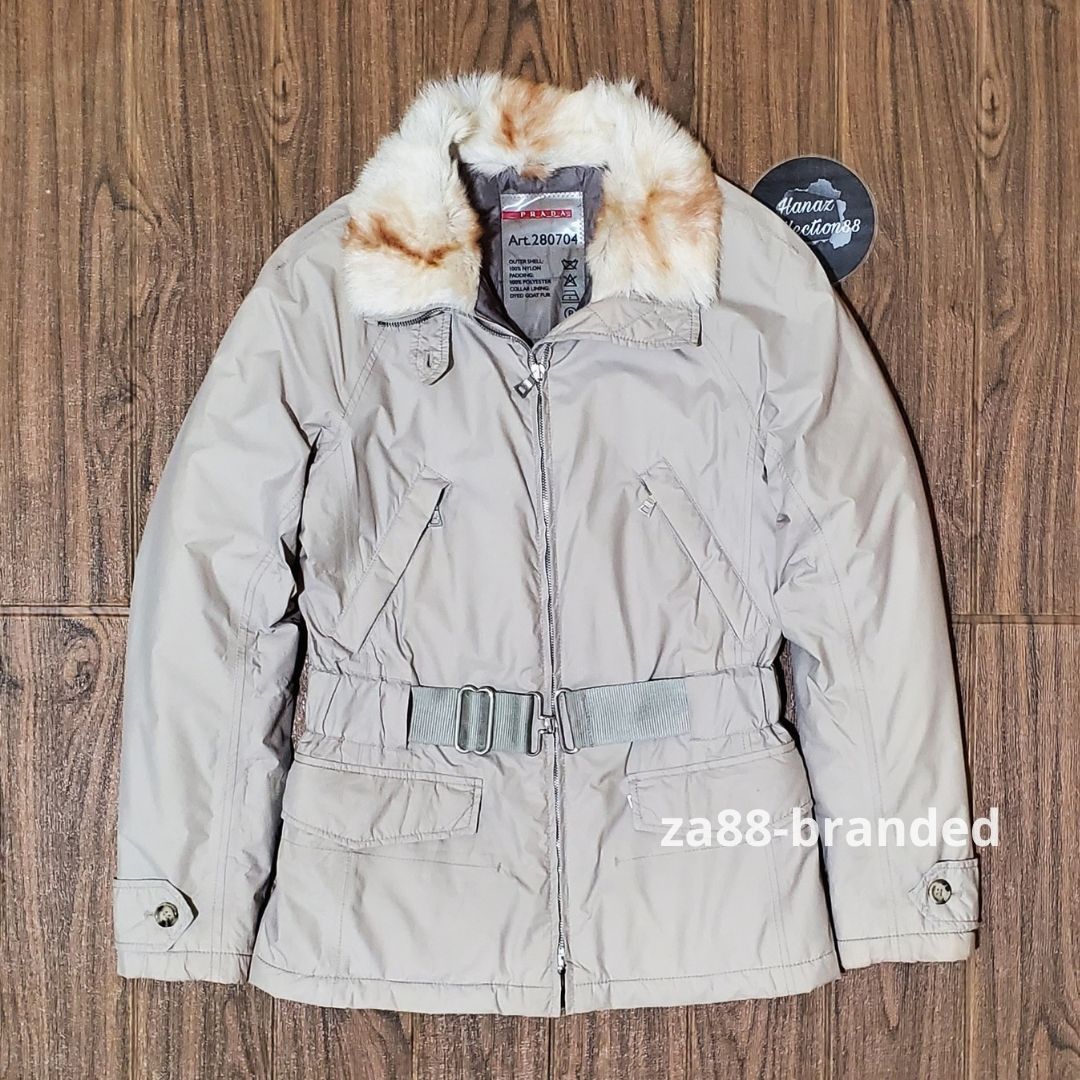 Prada PRADA GORE-TEX Fox Fur Lined Jacket Size M / US 6-8 / IT 42-44 - 1 Thumbnail