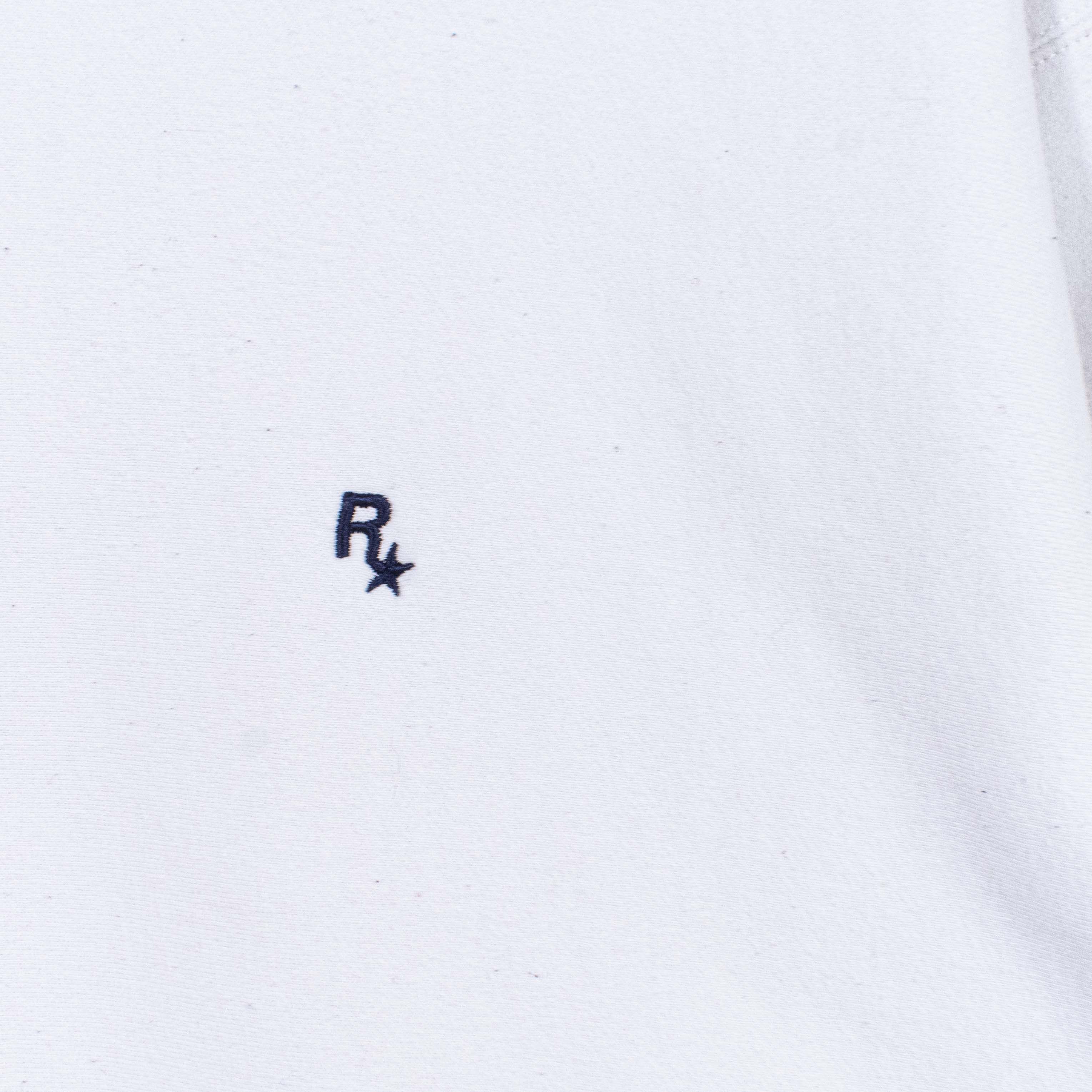 Vintage Rockstar Games Logo Crewneck Sweatshirt White Promo Rare Size US L / EU 52-54 / 3 - 4 Thumbnail