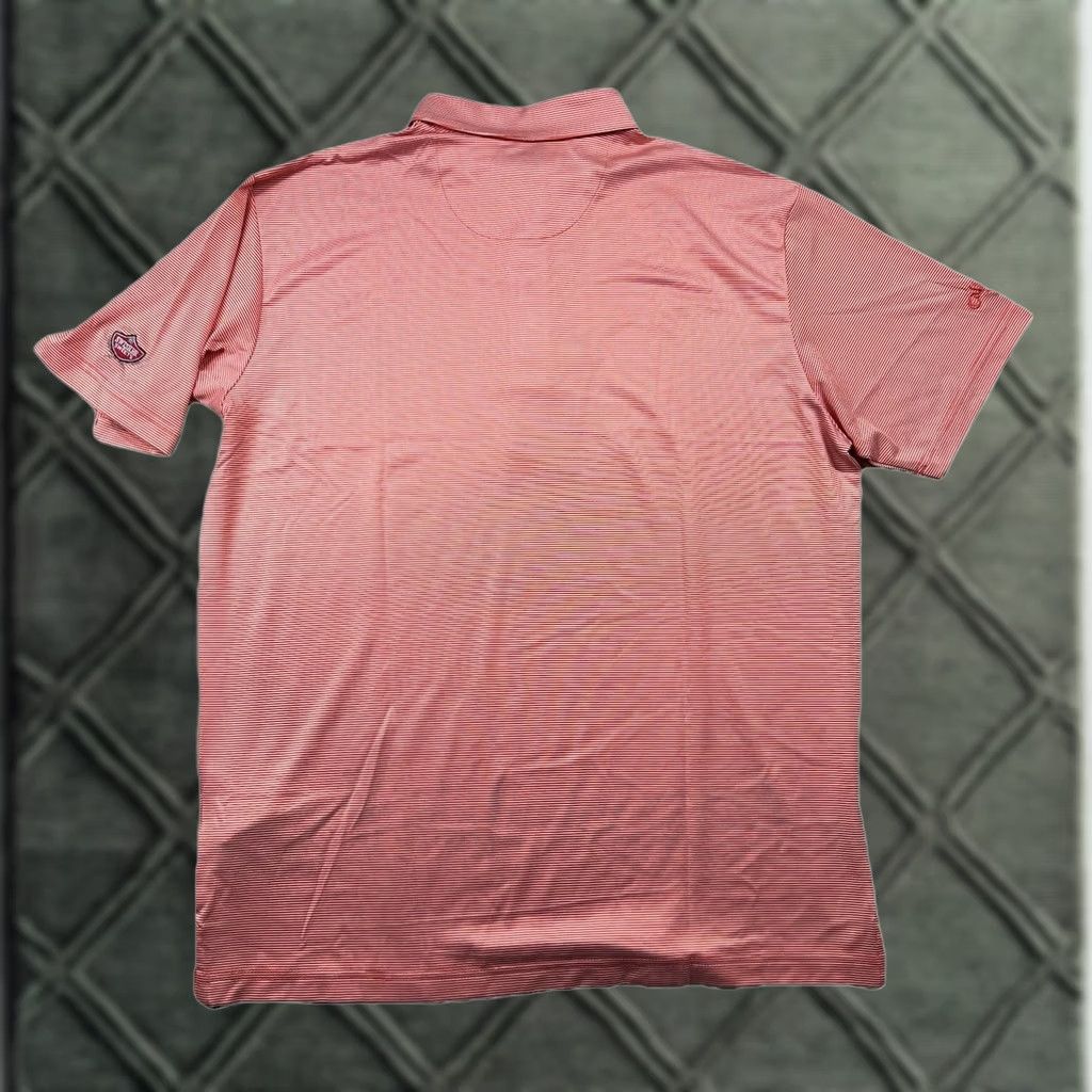 Callaway Callaway Opti-Dri Polo Mens M Red Golf Performance Shirt Short Sleeve Spotted Striped Collar Patch Cigarillos Theme Sports Smoking 90s? Size US M / EU 48-50 / 2 - 1 Thumbnail