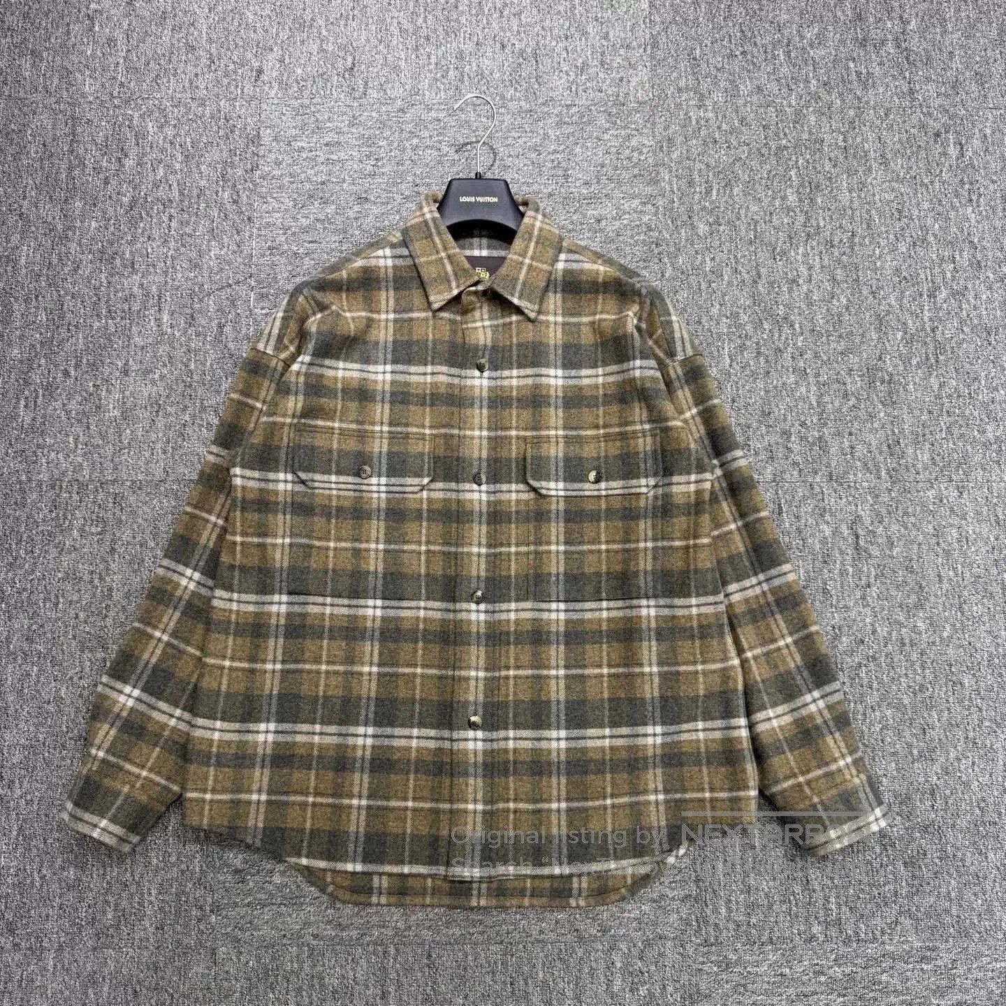 Loro Piana Loro Piana Plaid Wool Shirt Size M. Size US M / EU 48-50 / 2 - 1 Thumbnail