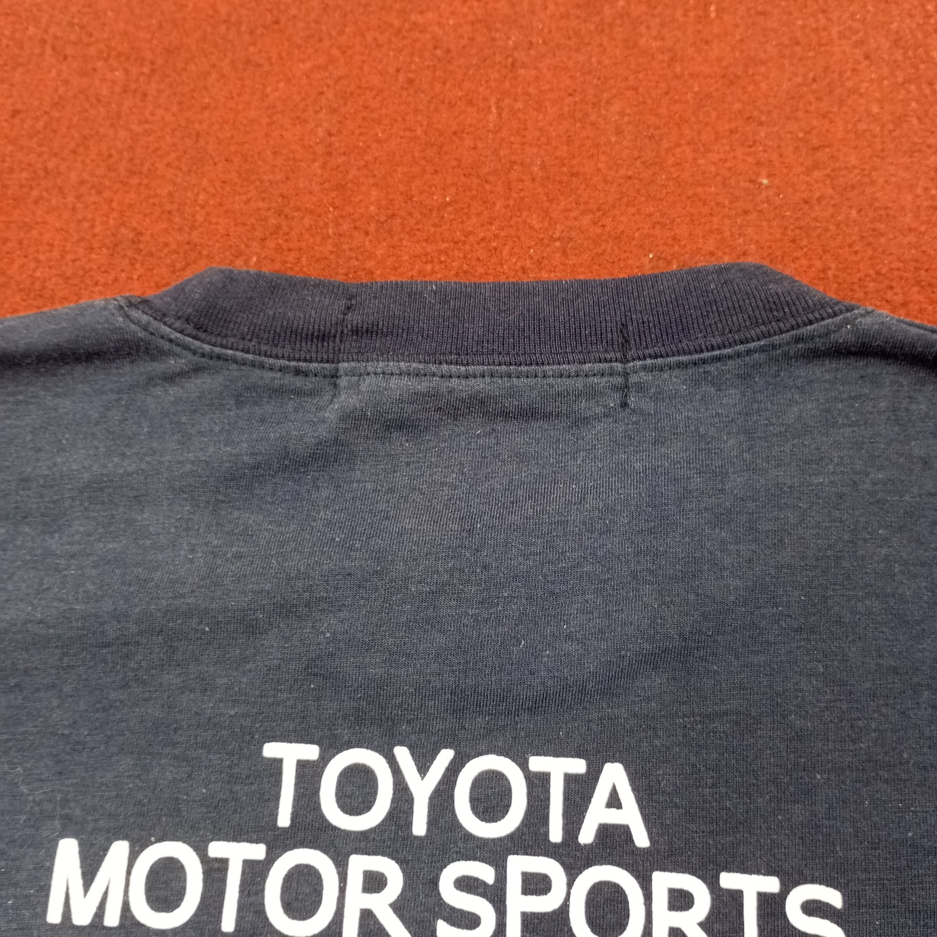 Japanese Brand × Vintage TRD Toyota Motorsports Racing Development Japanese Tshirt Size US M / EU 48-50 / 2 - 5 Thumbnail