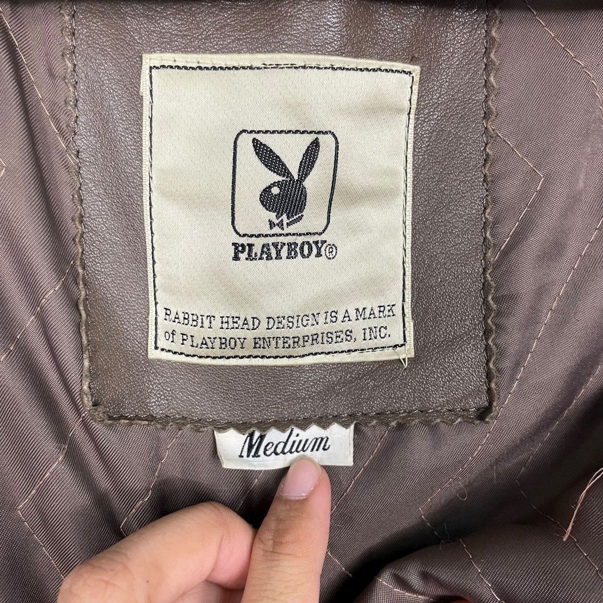 Playboy Vintage Playboy Leather Jacket Size US M / EU 48-50 / 2 - 16 Thumbnail