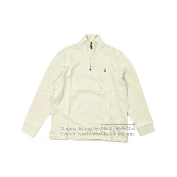 Polo Ralph Lauren Polo Ralph Lauren FW22 Solid Logo Zip Collar Sweatshirt. Size US L / EU 52-54 / 3 - 2 Thumbnail