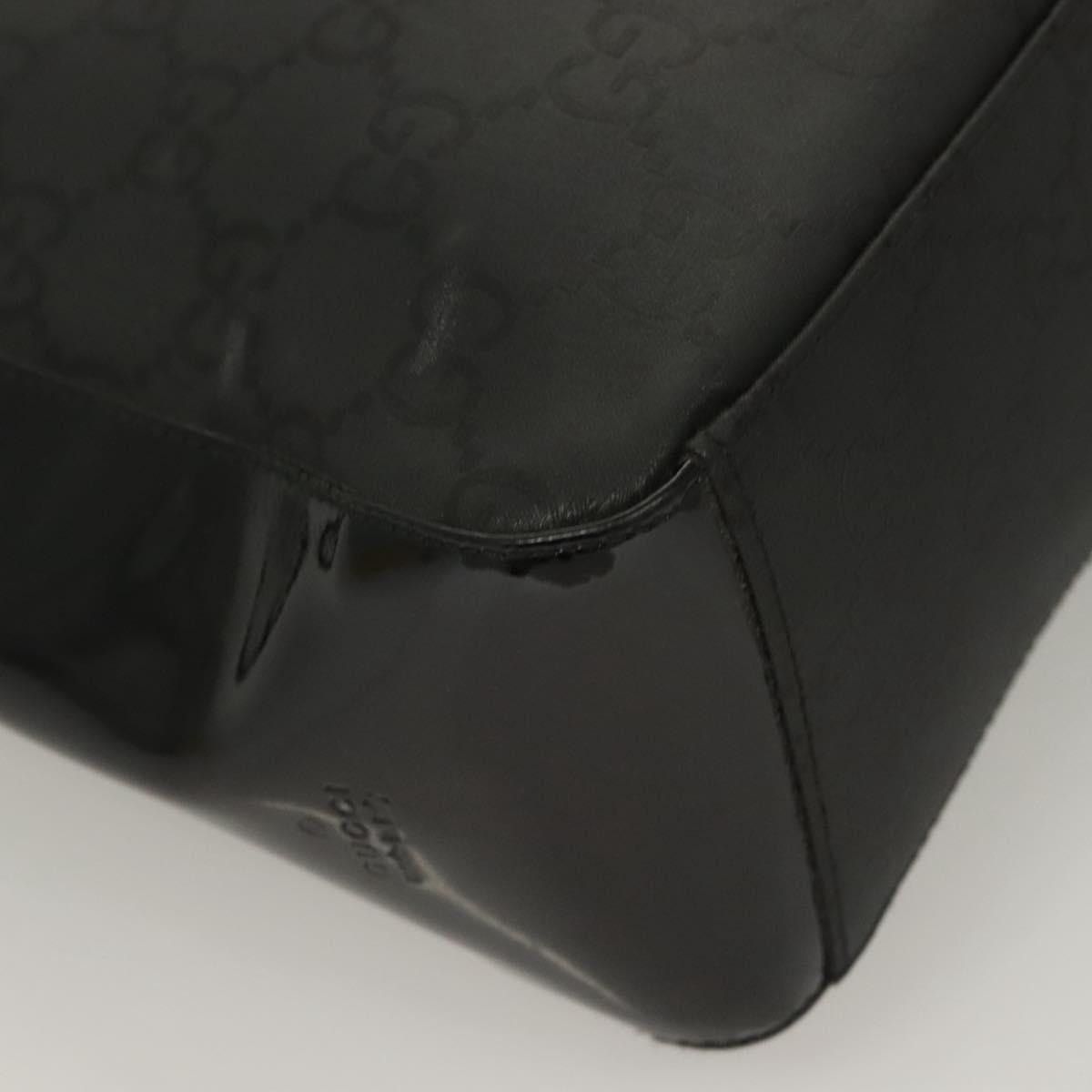 Gucci GUCCI GG Canvas Shoulder Bag Nylon Outlet Black Silver Size ONE SIZE - 12 Thumbnail