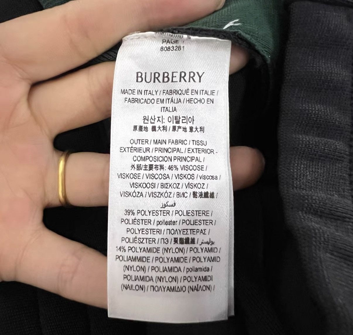 Burberry Burberry Back Logo Wide-leg Trousers J41 Size US 34 / EU 50 - 4 Thumbnail