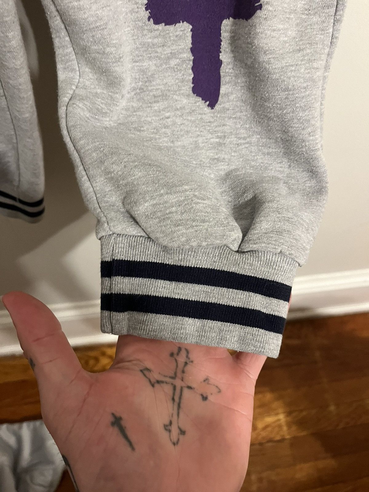 Drain Gang × Sad Boys Vintage2000s Yung Lean Bladee Sad Boiz Embroidered Sweatpant Size US 30 / EU 46 - 5 Thumbnail