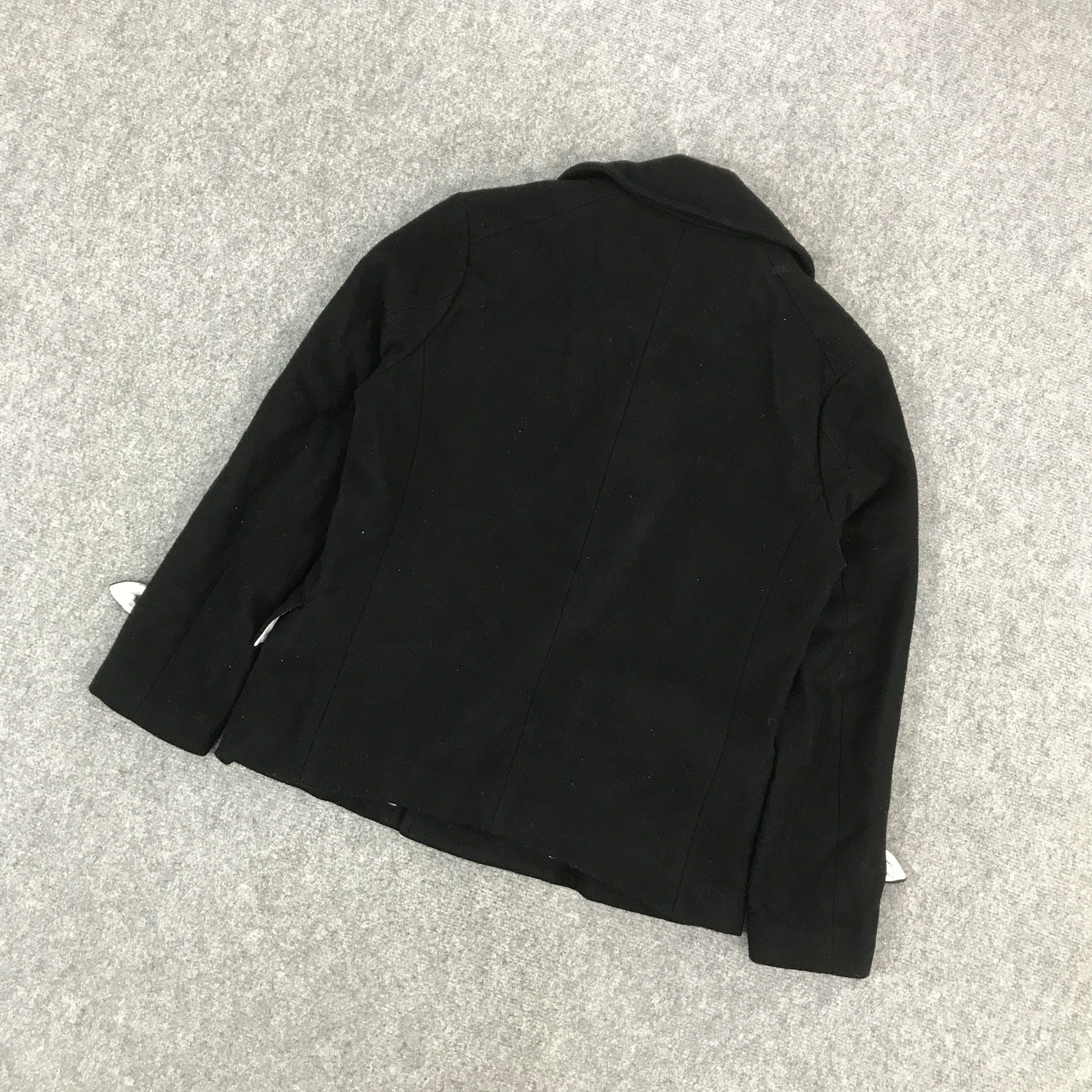 Designer × Japanese Brand MALE & CO DOUBLE BREASTED PUNK JAPAN WOOL JACKET Size US M / EU 48-50 / 2 - 6 Thumbnail