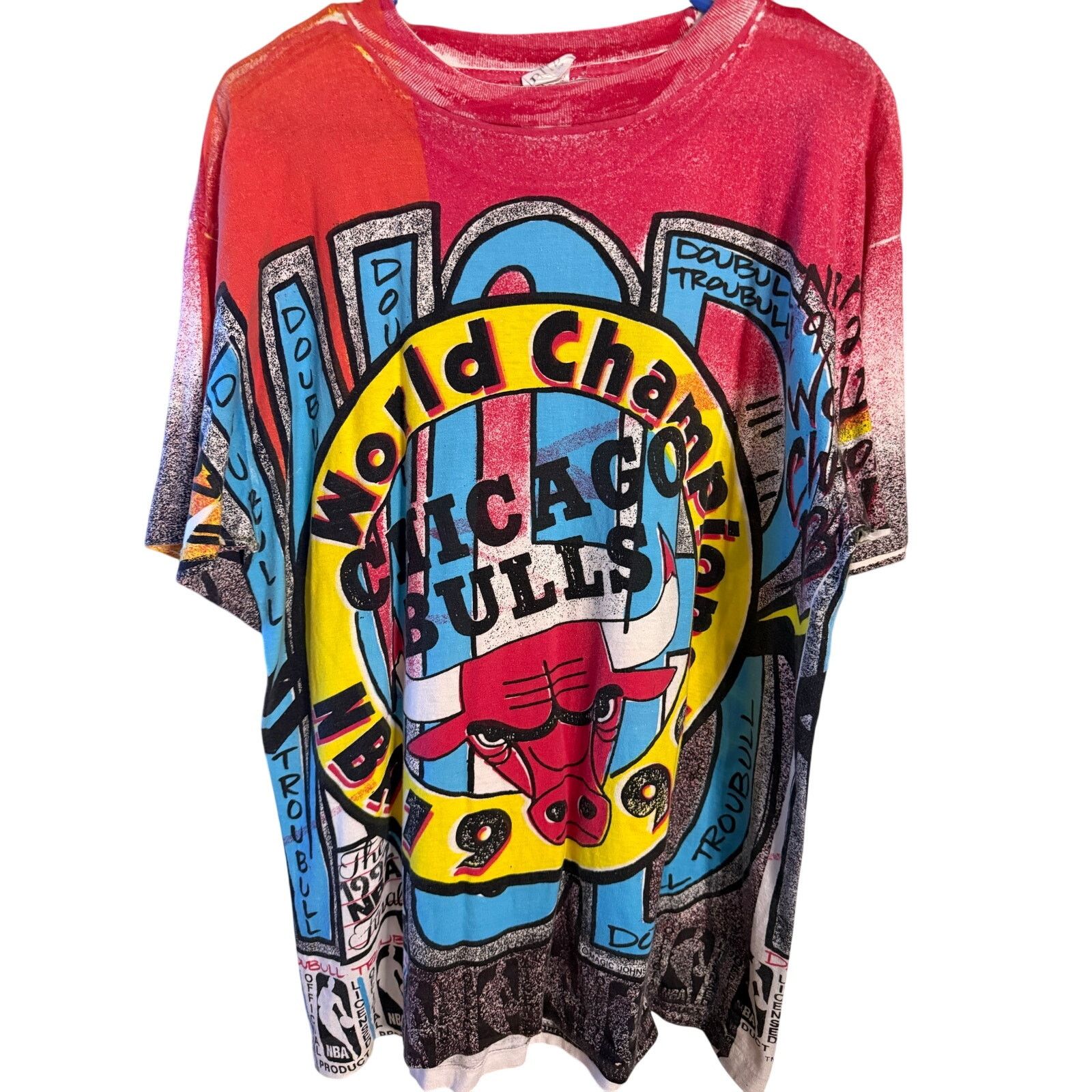 Other Vintage Chicago Bulls AOP Tee Size US L / EU 52-54 / 3 - 1 Thumbnail
