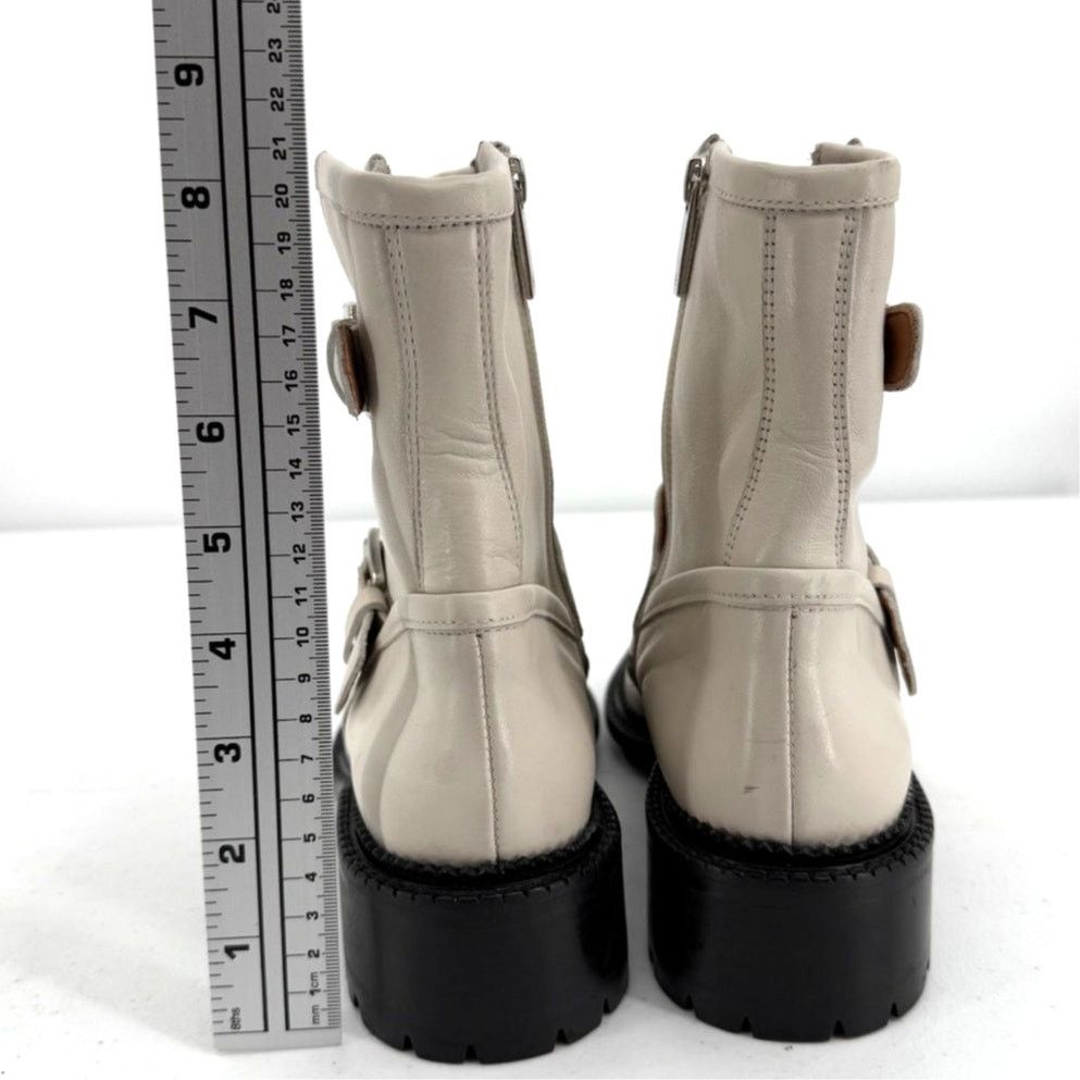 Aquatalia NEW Aquatalia Women's Off-White Omayda Water Repellent Boot Size US 8 / IT 38 - 13 Thumbnail