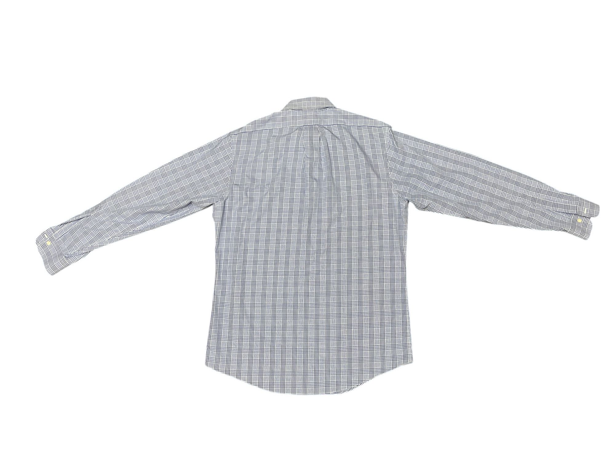 Brooks Brothers Brooks Brothers Regent Button Down Shirt 16-34 Blue Check Size US M / EU 48-50 / 2 - 3 Thumbnail