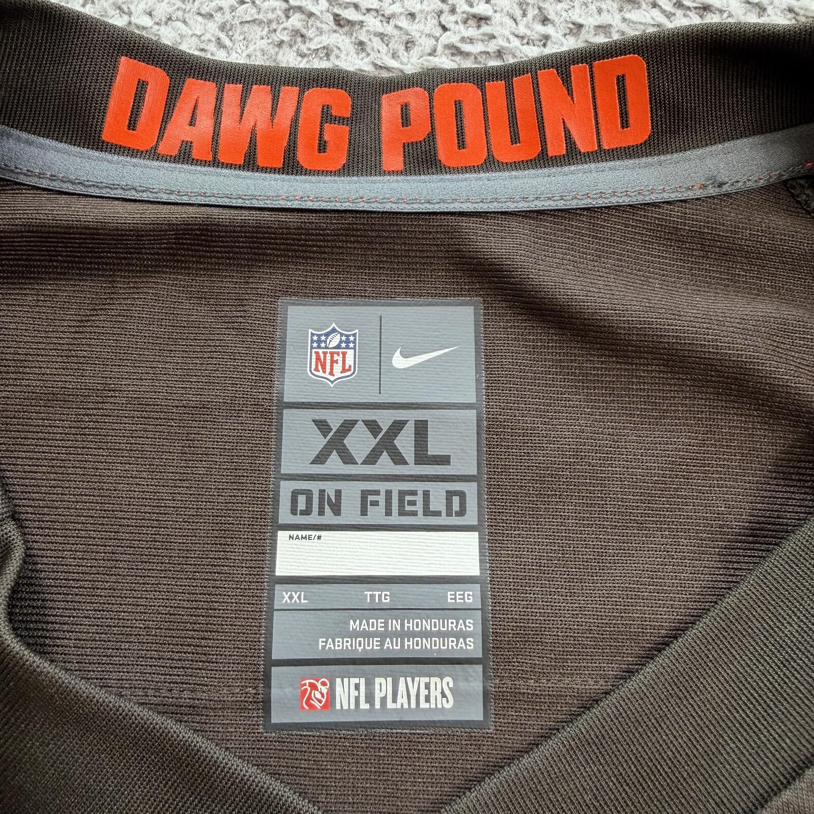 Nike Nike Cleveland Browns Odell Beckham Jr #13 Jersey XXL NWT Size US XXL / EU 58 / 5 - 4 Thumbnail