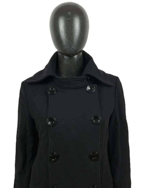 Patrizia Pepe Patrizia Pepe Cappotto Lana Nero Donna 42 - S Size S / US 4 / IT 40 - 2 Thumbnail