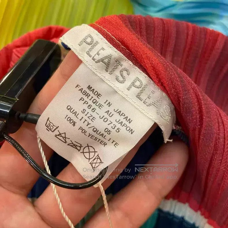Issey Miyake Issey Miyake Color-block pleated stretch cardigan Size XXL / US 16-18 / IT 52-54 - 4 Thumbnail