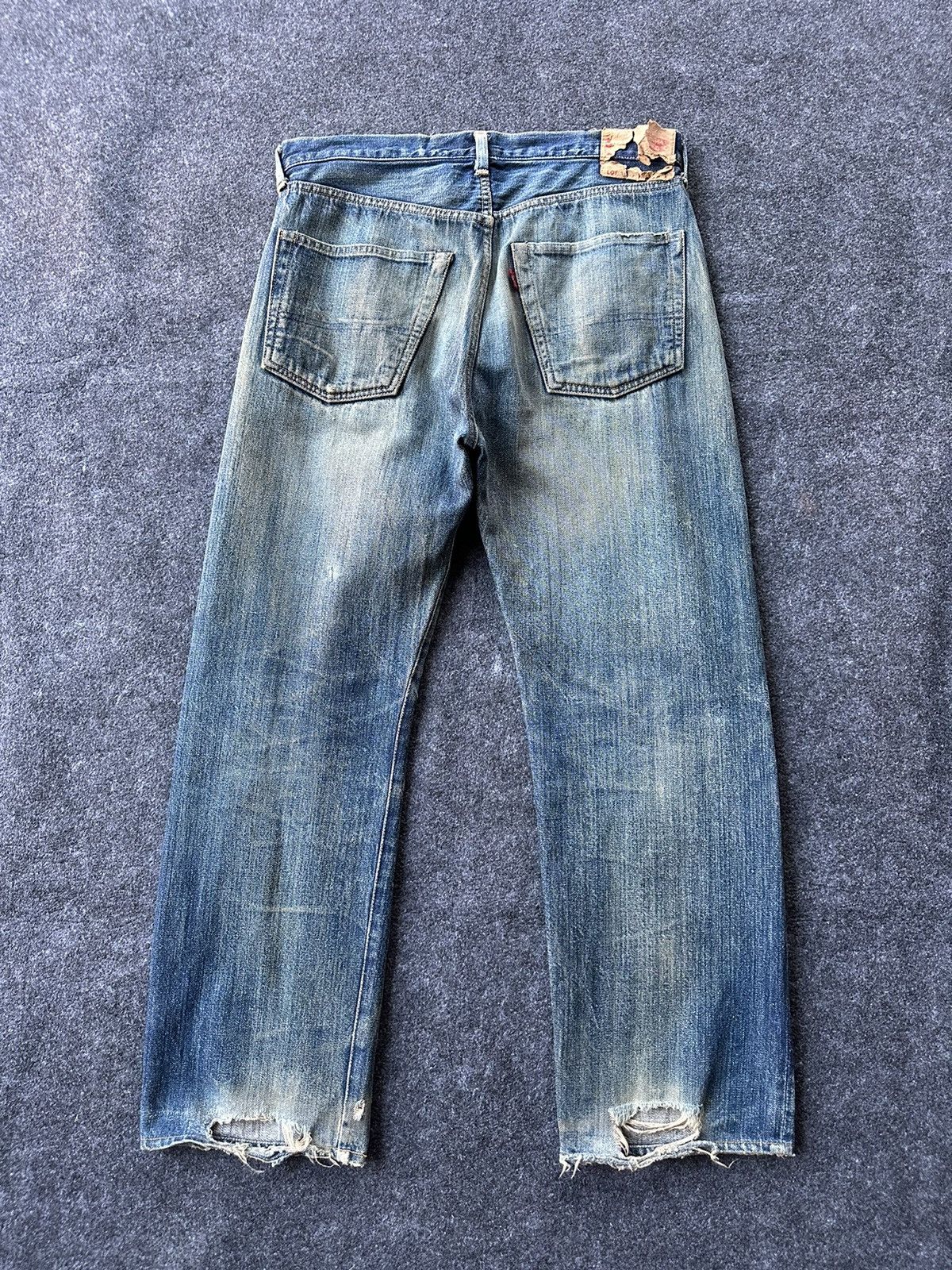 Vintage Smith’s Worn Distressed Rare Denim D141