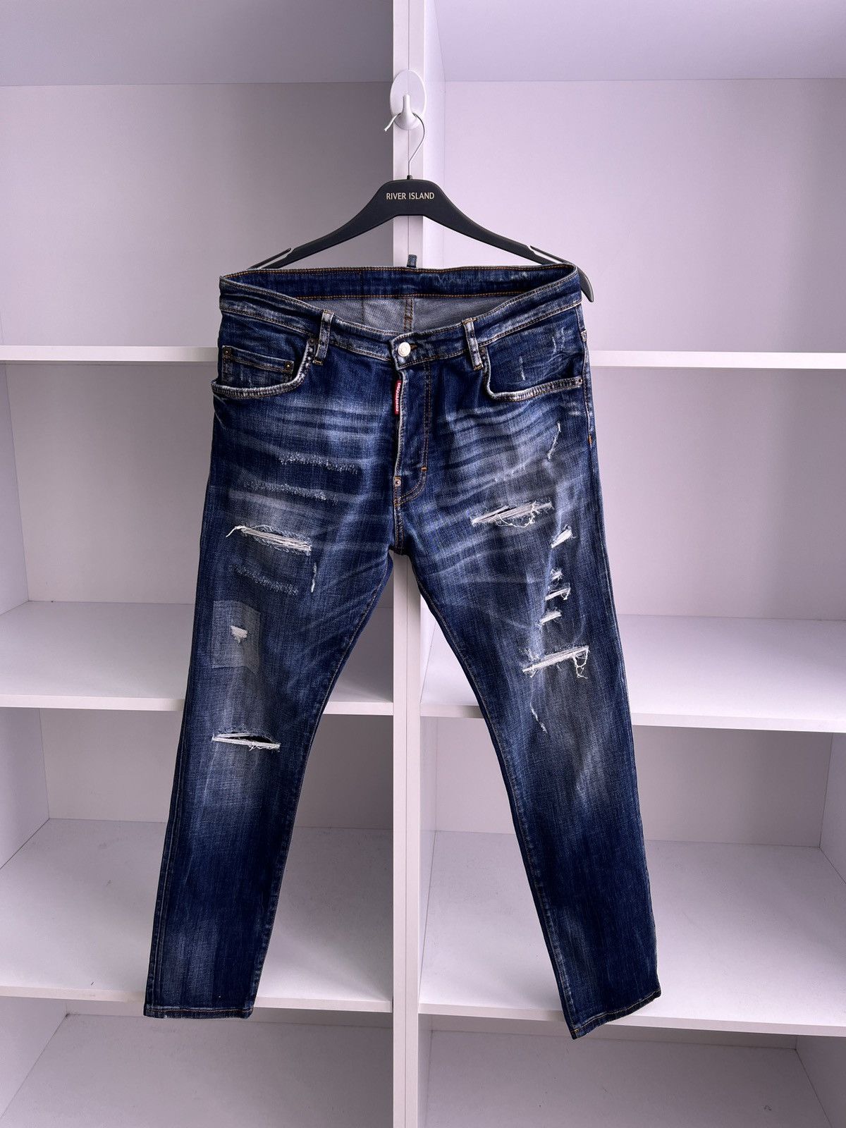 Dsquared2 × Vintage Vintage Dsquared2 Luxury Denim Blue Jeans Size US 32 / EU 48 - 4 Thumbnail