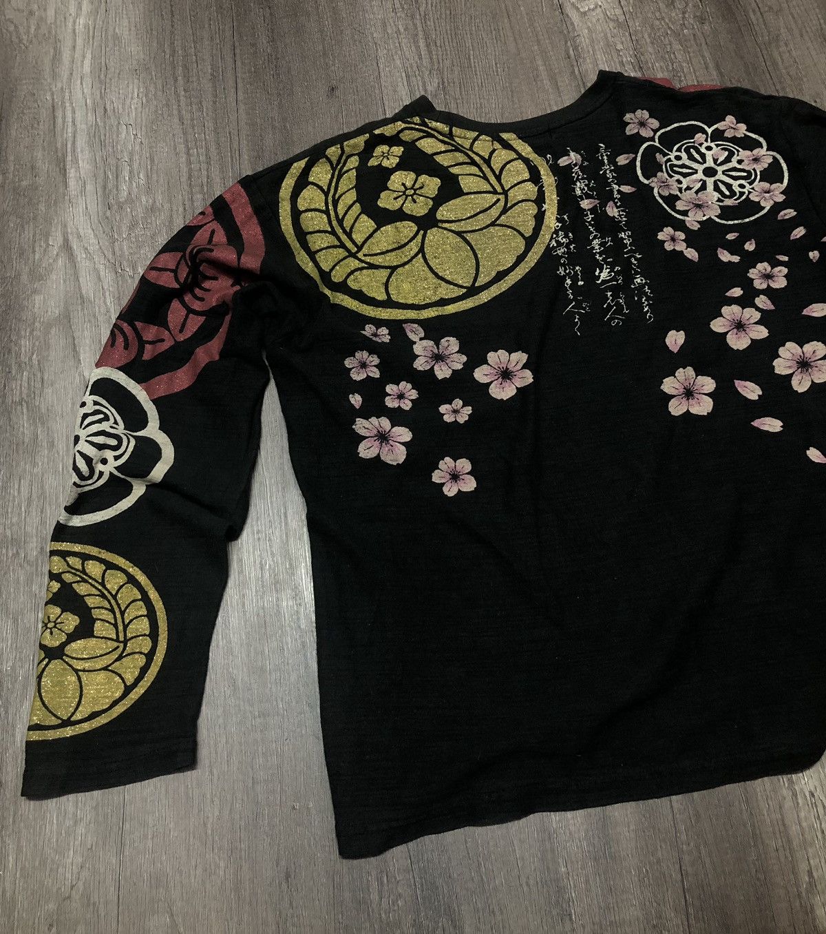 Japanese Brand Japanese Brand Sukajan Style Long Sleeve Tee Shirt Size US L / EU 52-54 / 3 - 18 Thumbnail