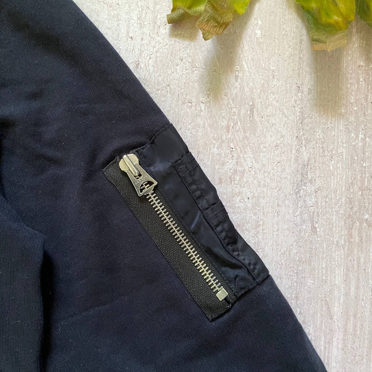 Sandro × Vintage VINTAGE SANDRO PARIS LIGHT FADED NAVY SWEATSHIRT 114 Size US S / EU 44-46 / 1 - 5 Thumbnail