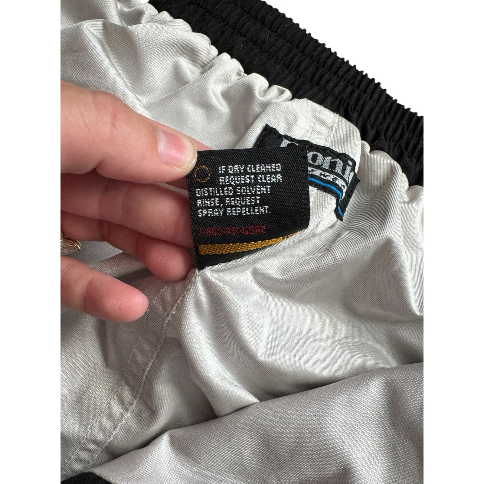 Etonic Vintage Etonic Gore-Tex Wind Pants Men’s M Black Golf Pant Size 33" - 10 Thumbnail